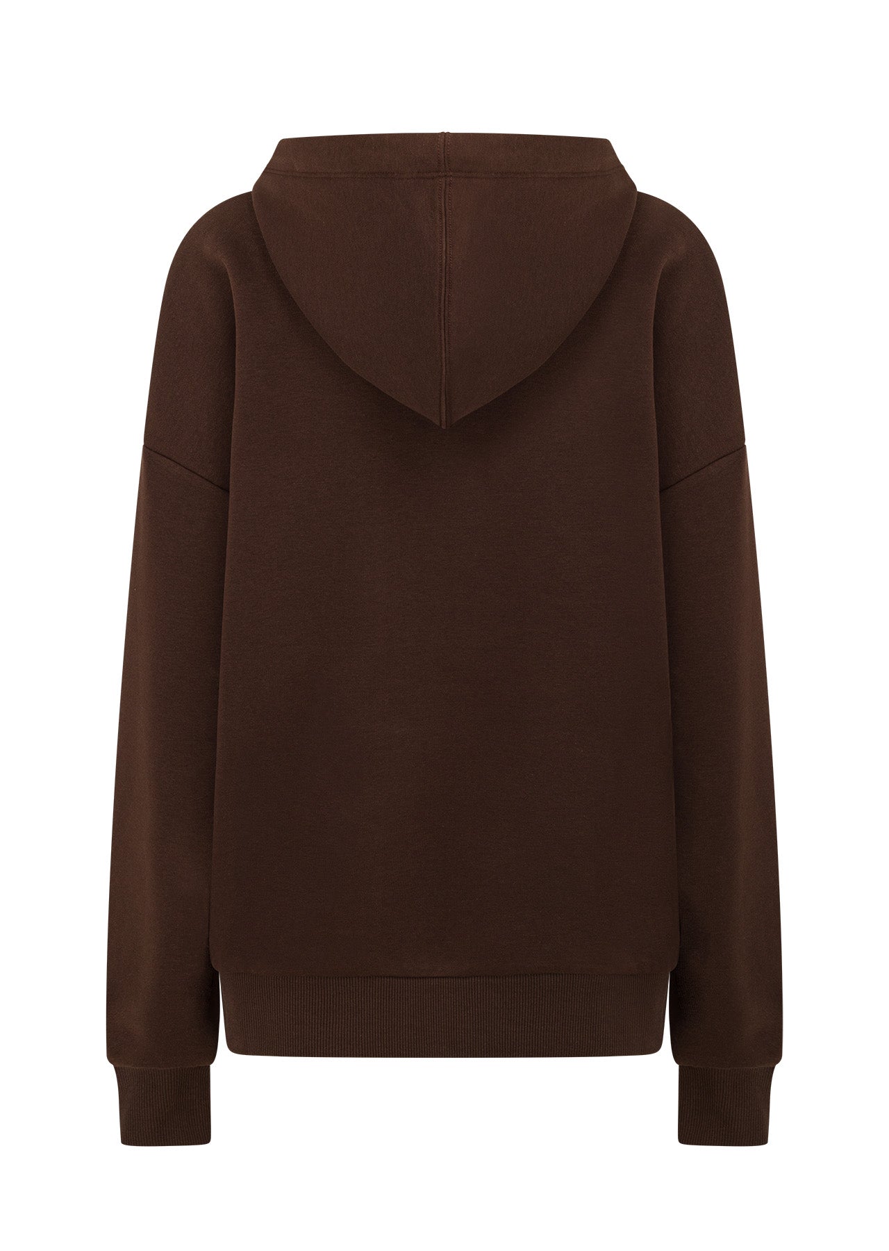 Lorna Jane Lounge Fleece Hoodie - Espresso
