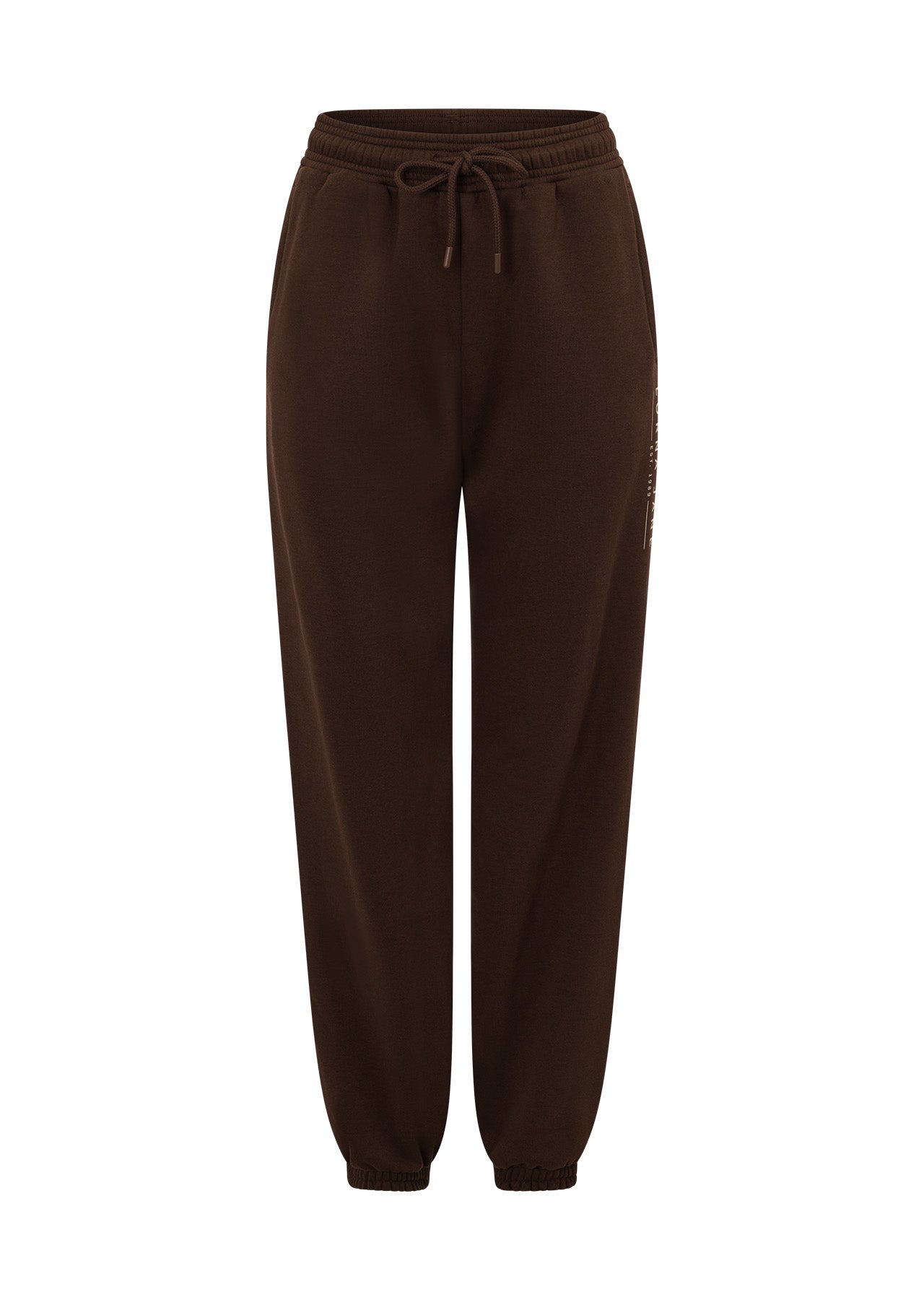 Lorna Jane Lounge Fleece Trackpants - Espresso