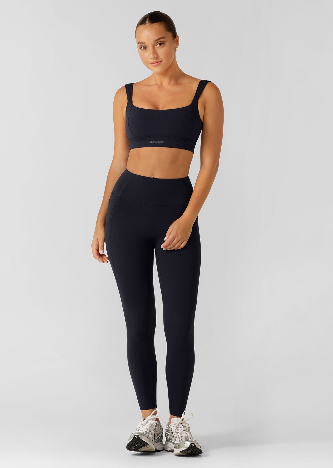 Lorna Jane Serenity Sports Bra - Midnight Blue