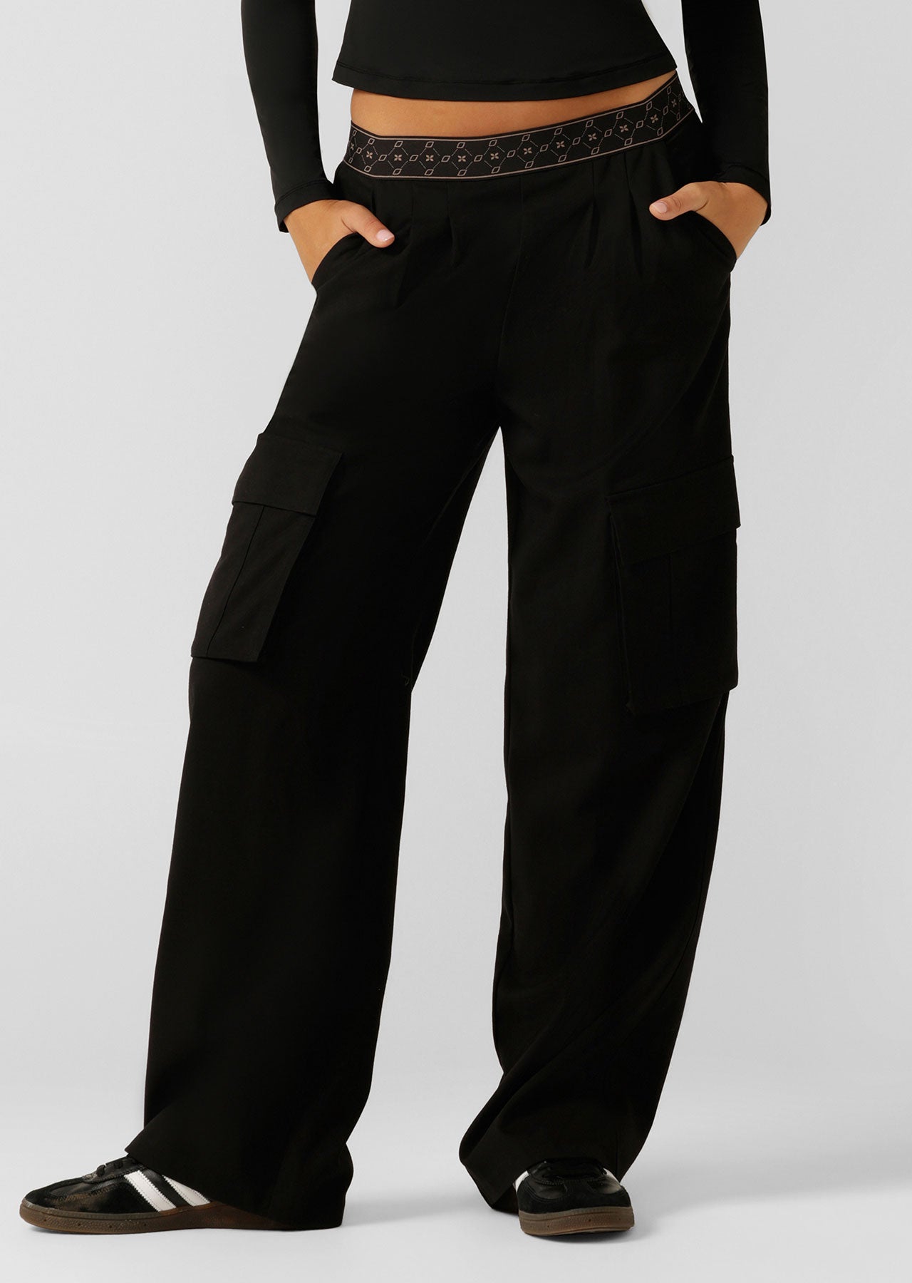 Lorna Jane High Definition Athleisure Pants - Black