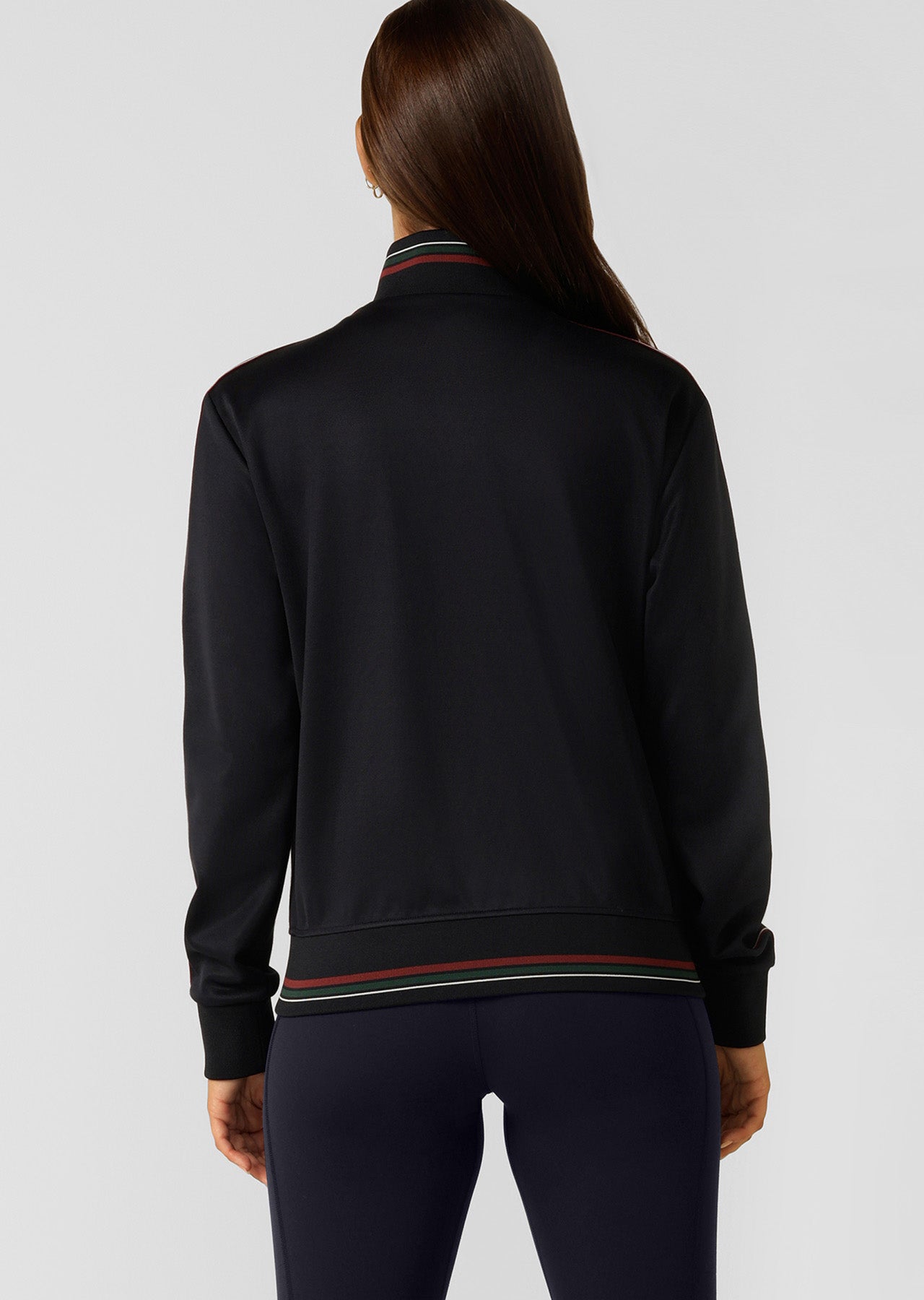 Lorna Jane Level Up Track Zip Through - Midnight Blue