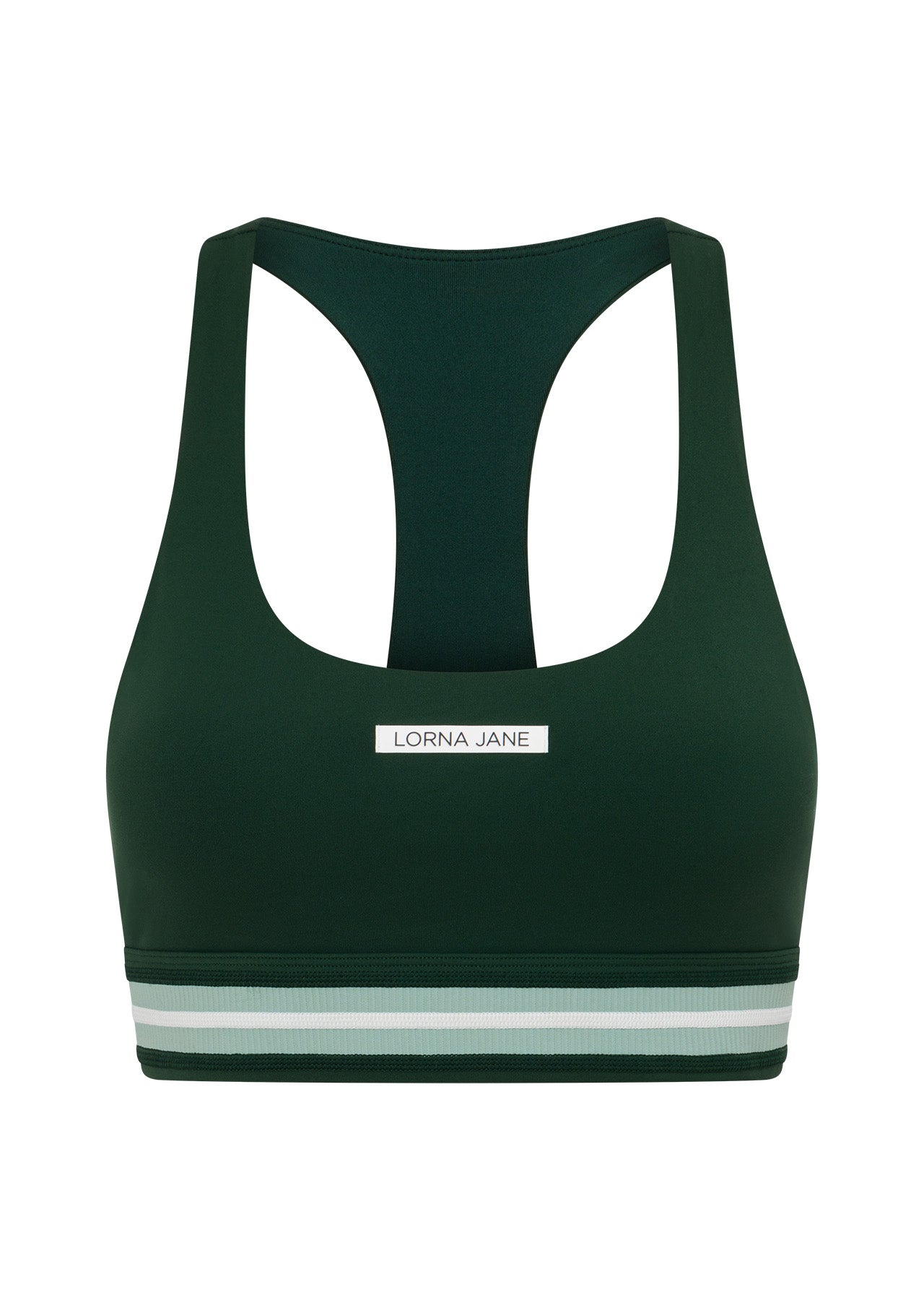 Lorna Jane Freshman Sports Bra - Dark Green