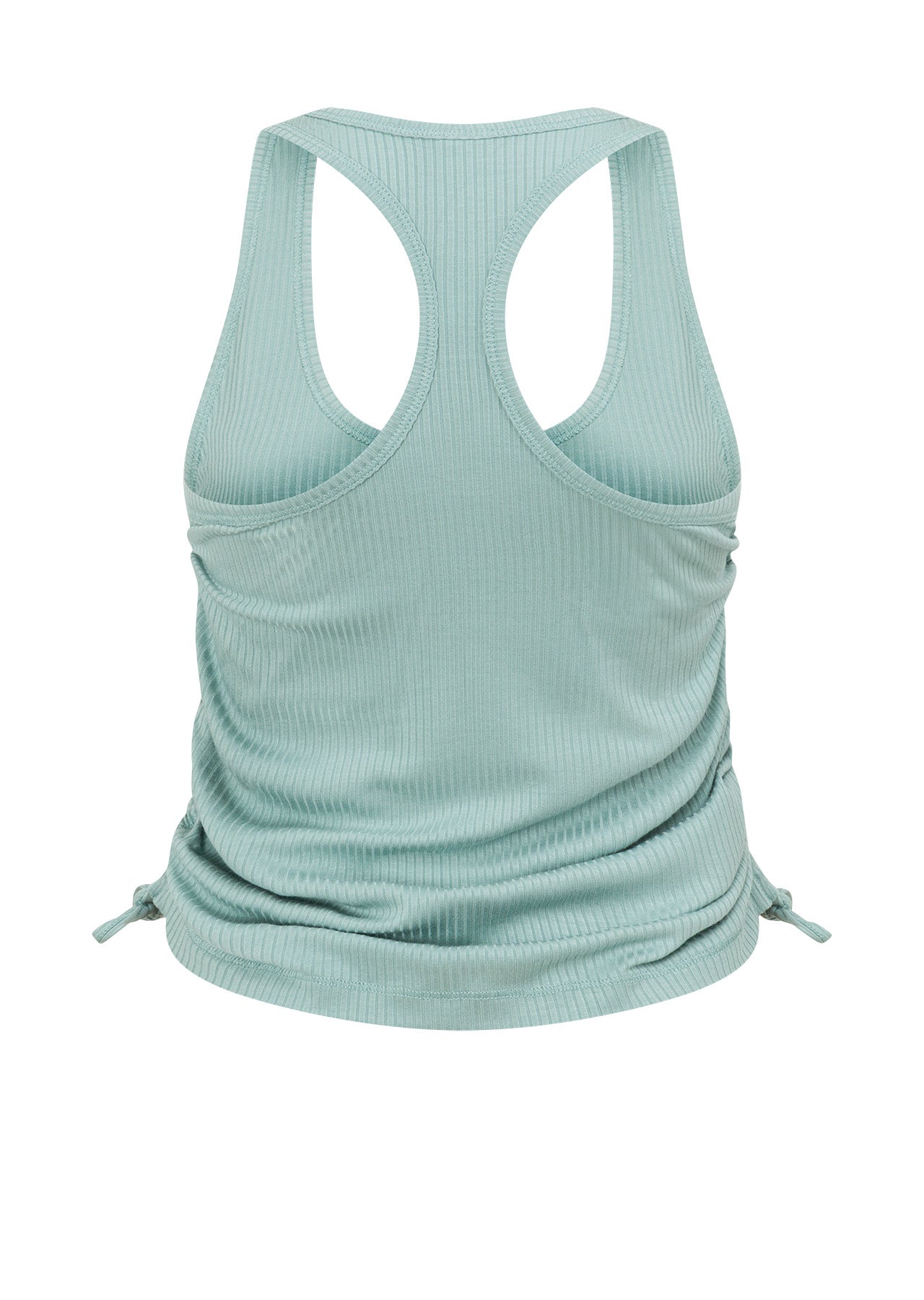 Lorna Jane Easy Adjust Racerback Rib Tank - Sea Mist