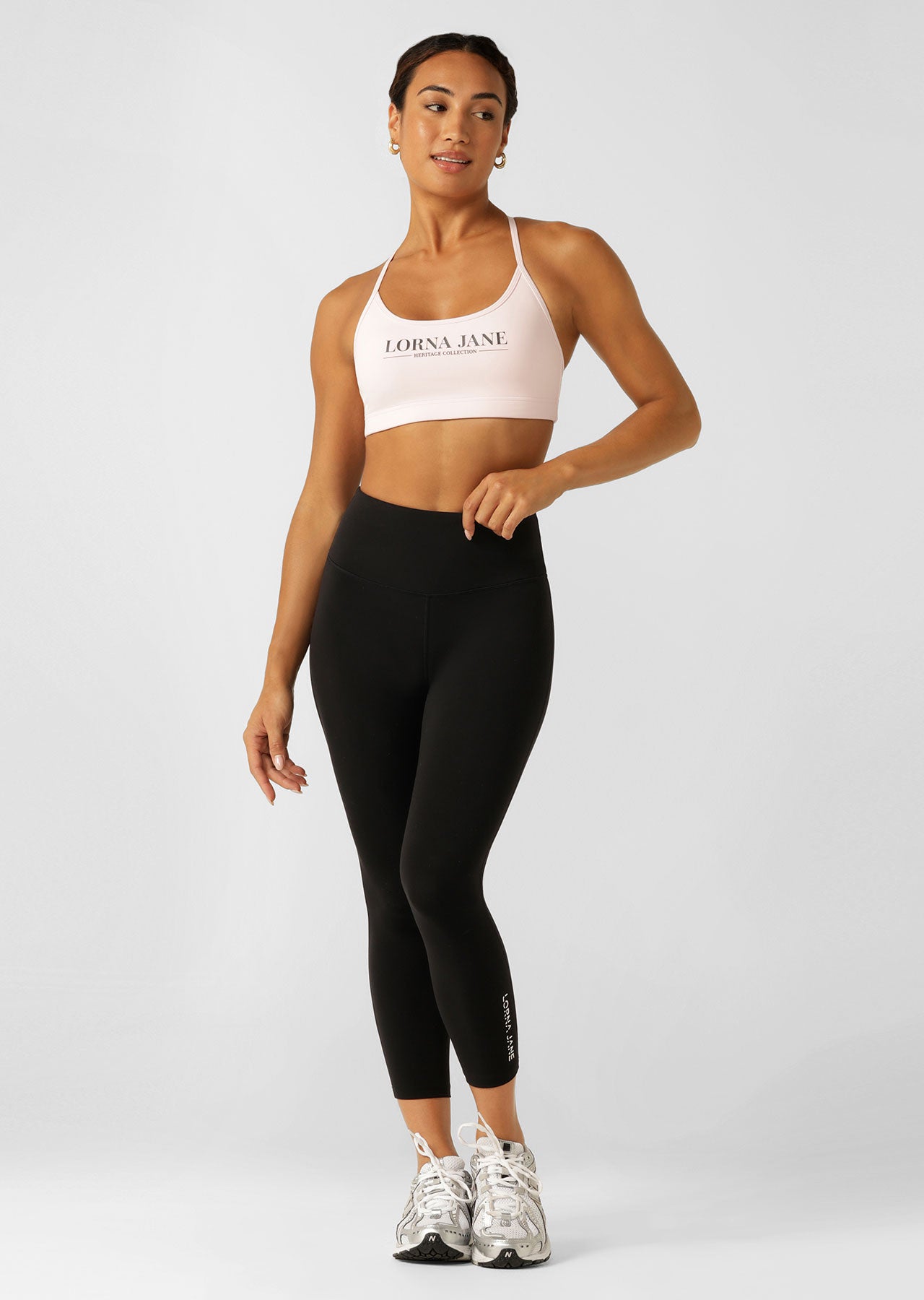 Lorna Jane Sammy Sports Bra - Pale Peony