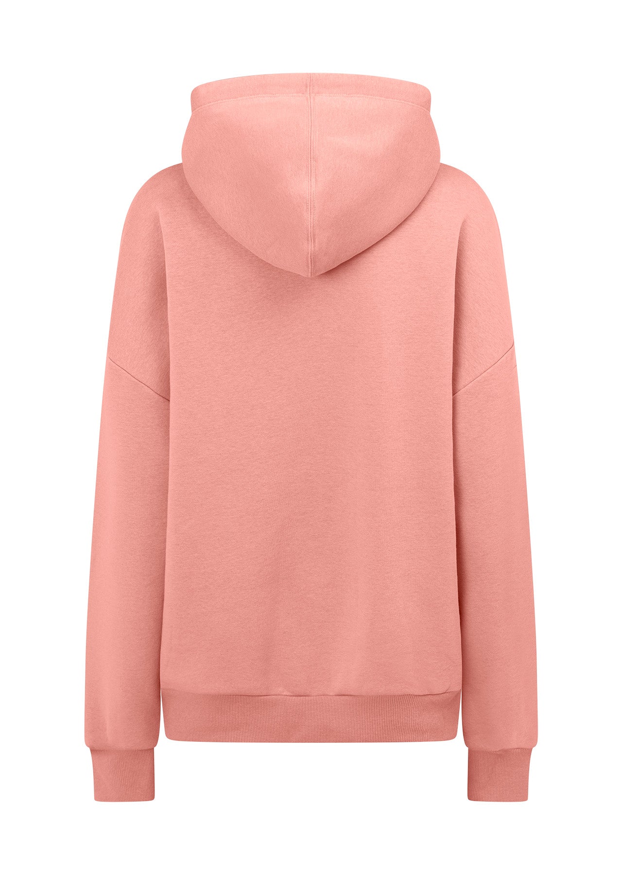 Lorna Jane Lounge Fleece Hoodie - Ash Rose