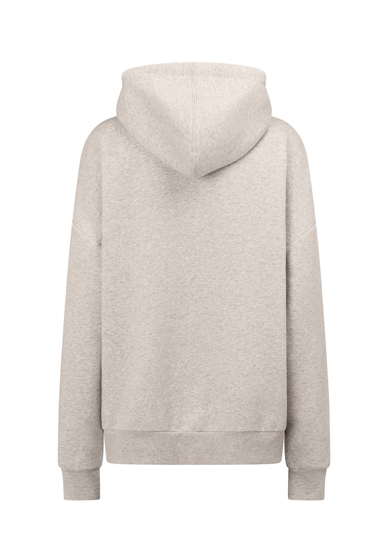 Lorna Jane Lounge Fleece Hoodie - Oat Marl