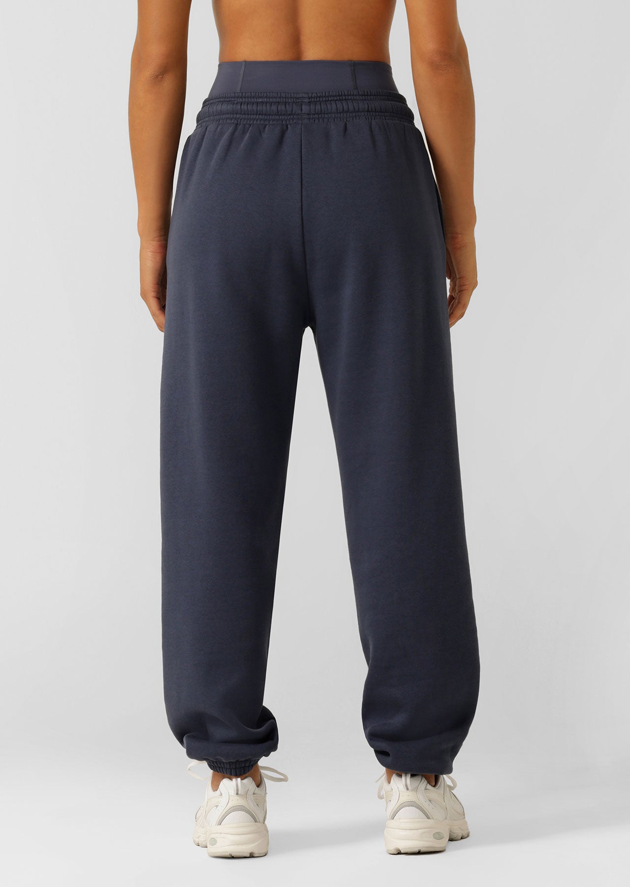 Lorna Jane Lounge Fleece Trackpants - Ash Blue