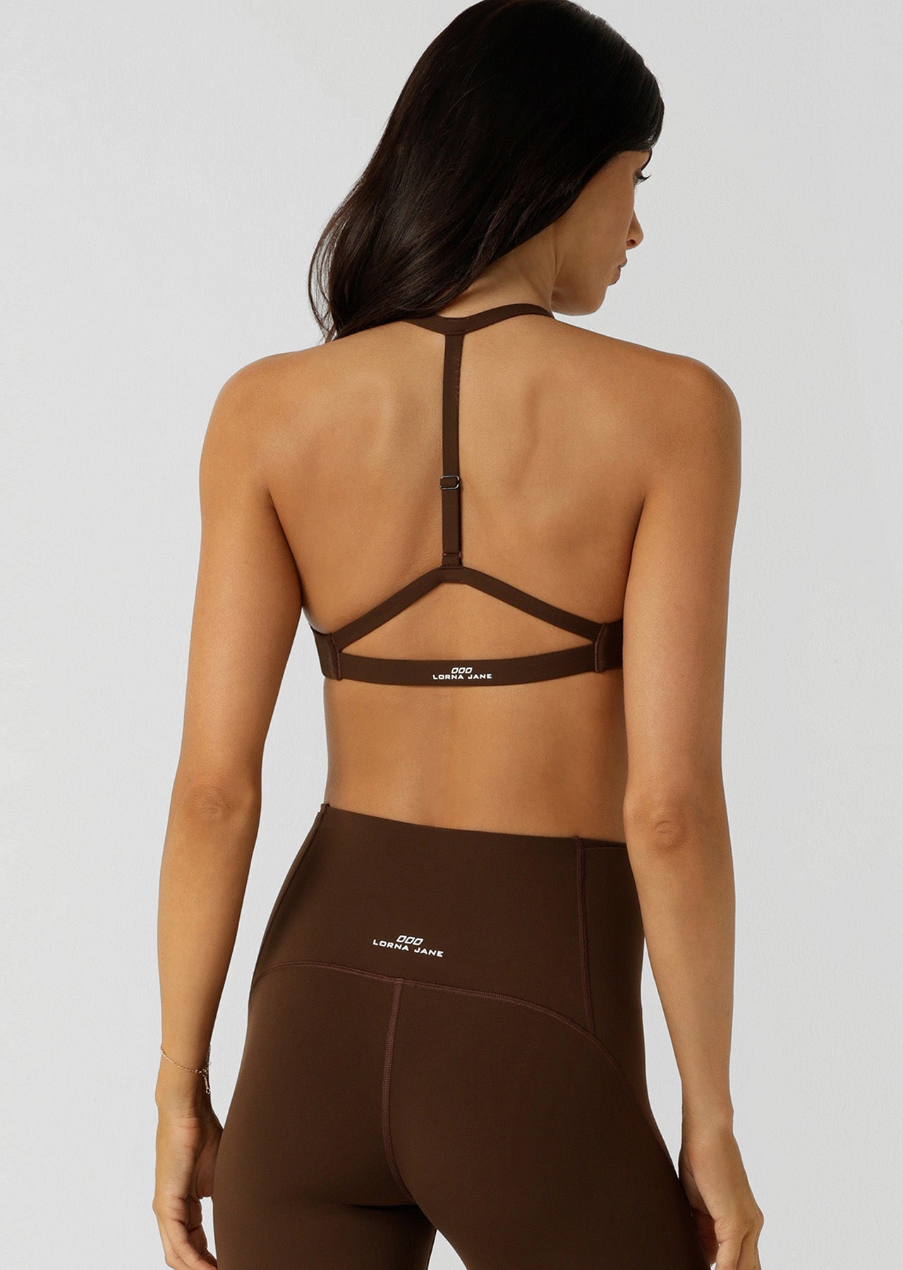 Lorna Jane Total Bliss Adjustable Sports Bra - Espresso
