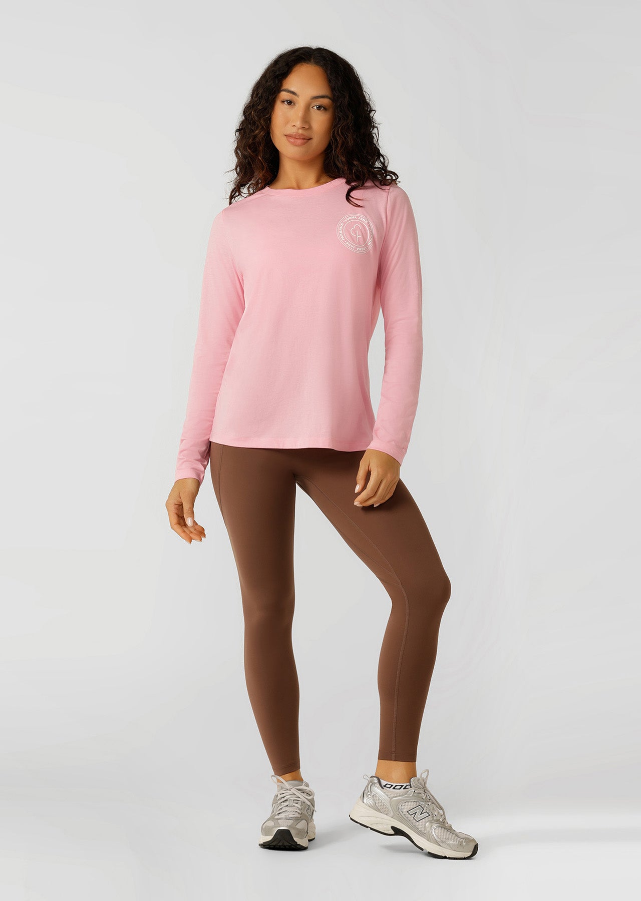Lorna Jane parkrun Long Sleeve Tee - Strawberry Lemonade