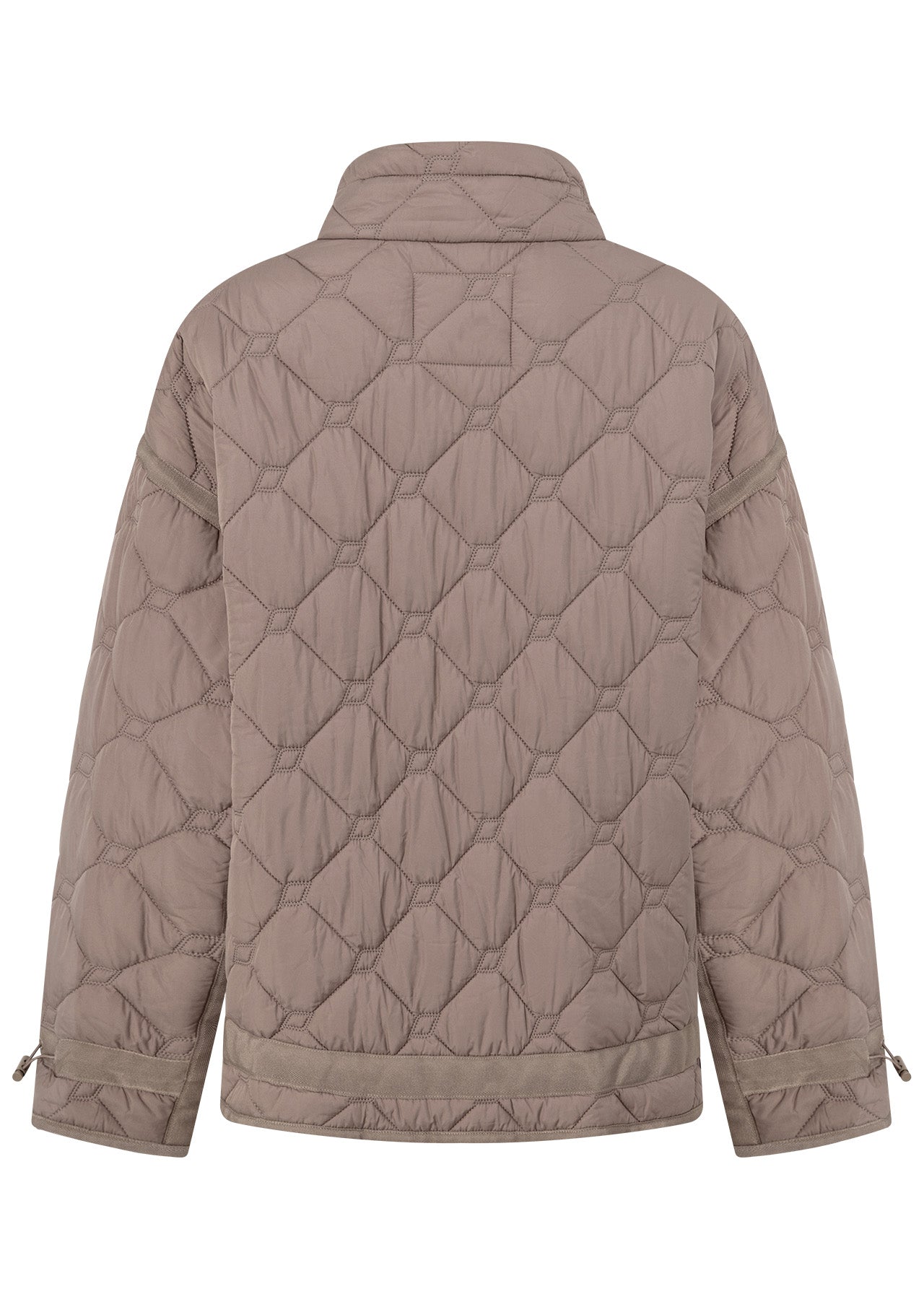 Lorna Jane Comfort Zone Quilted Jacket - Bone