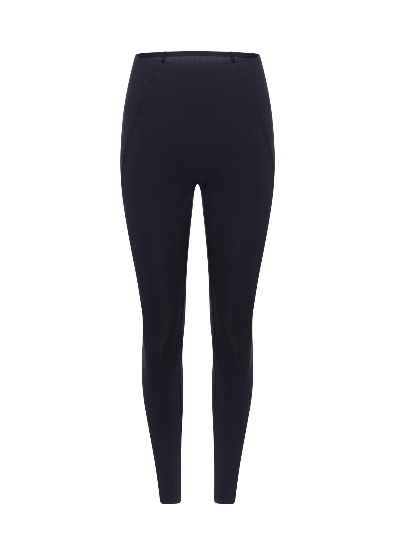 Lorna Jane Sculpt And Support No Ride Ankle Biter Leggings - Midnight Blue