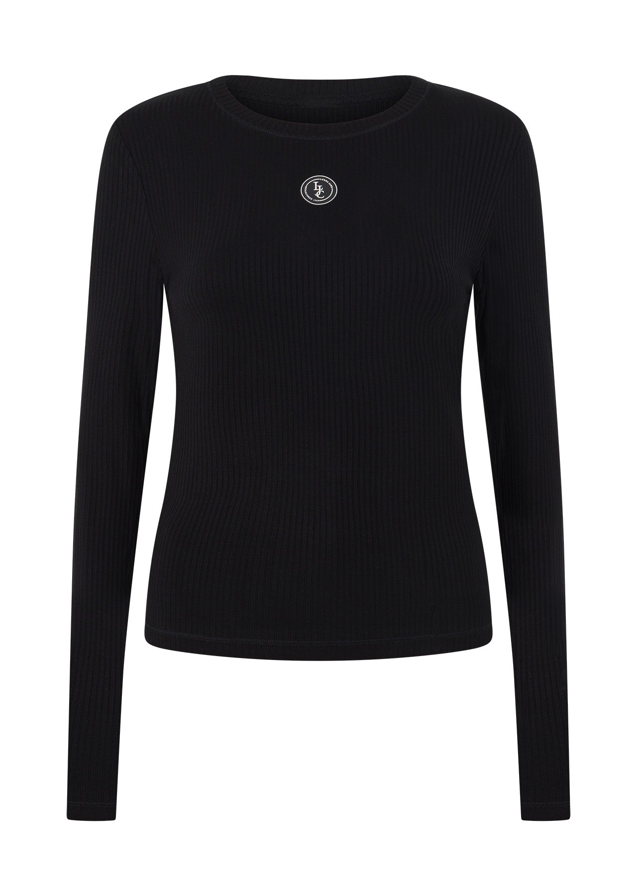 Lorna Jane Movement Long Sleeve Rib Top - Black