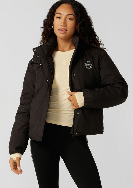 Lorna Jane Winter Warmth Puffer Jacket - Black