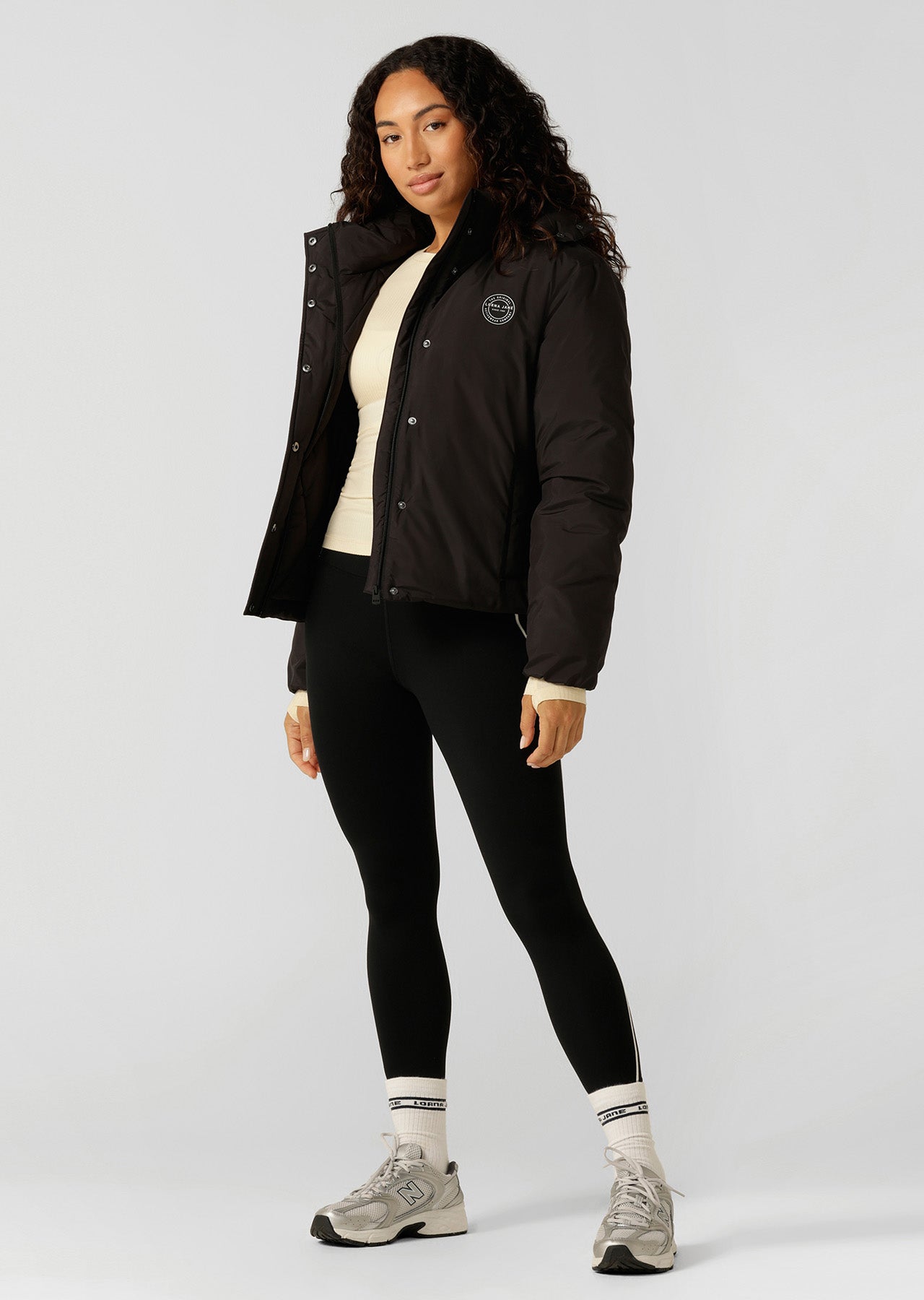 Lorna Jane Winter Warmth Puffer Jacket - Black