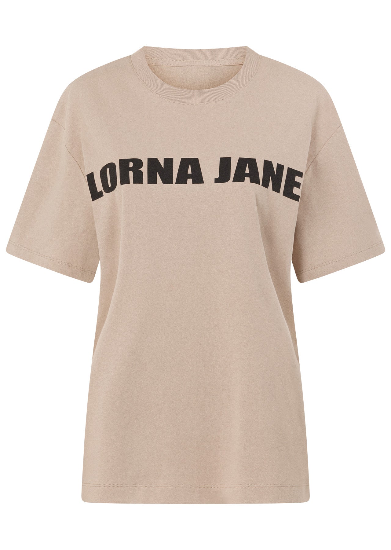 Lorna Jane Lorna Logo T-shirt - Latte