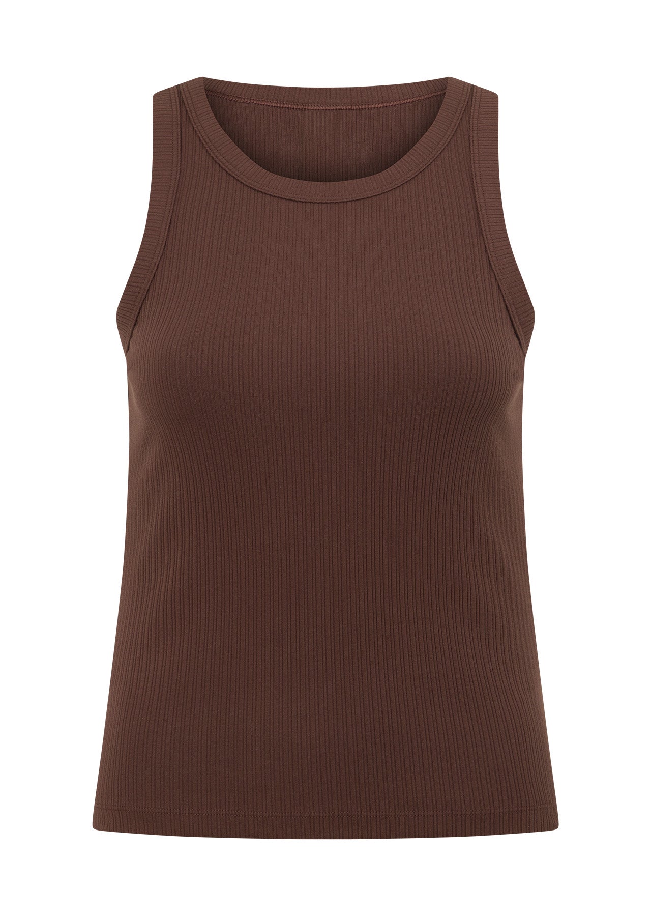 Lorna Jane Legacy Rib Tank - Espresso