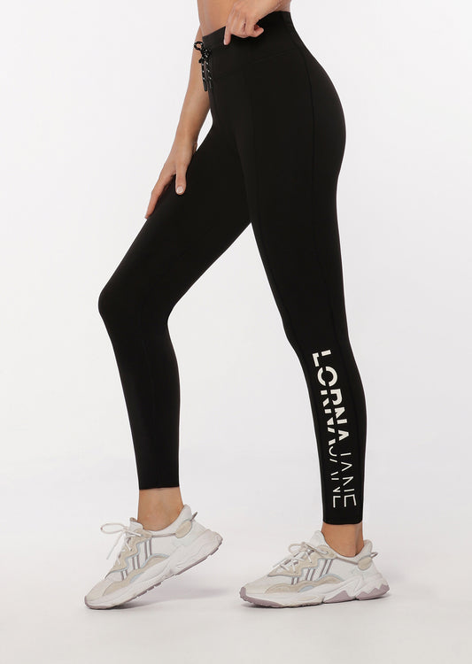 Lorna Jane Yazmin Core Full Length Leggings - Black