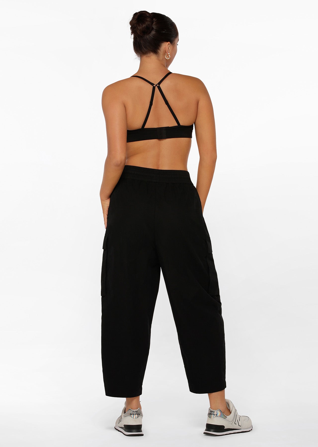 Lorna Jane Utility Pocket Lounge Pants - Black