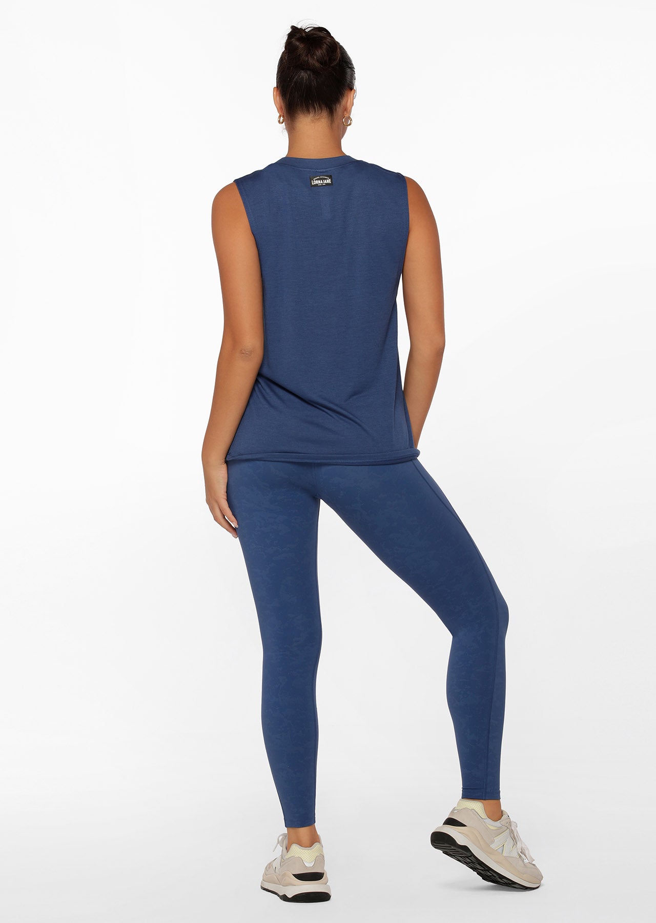 Lorna Jane Knock Out Muscle Tank - Indigo