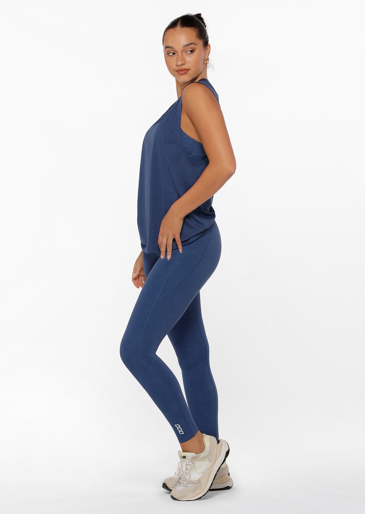 Lorna Jane Knock Out Muscle Tank - Indigo
