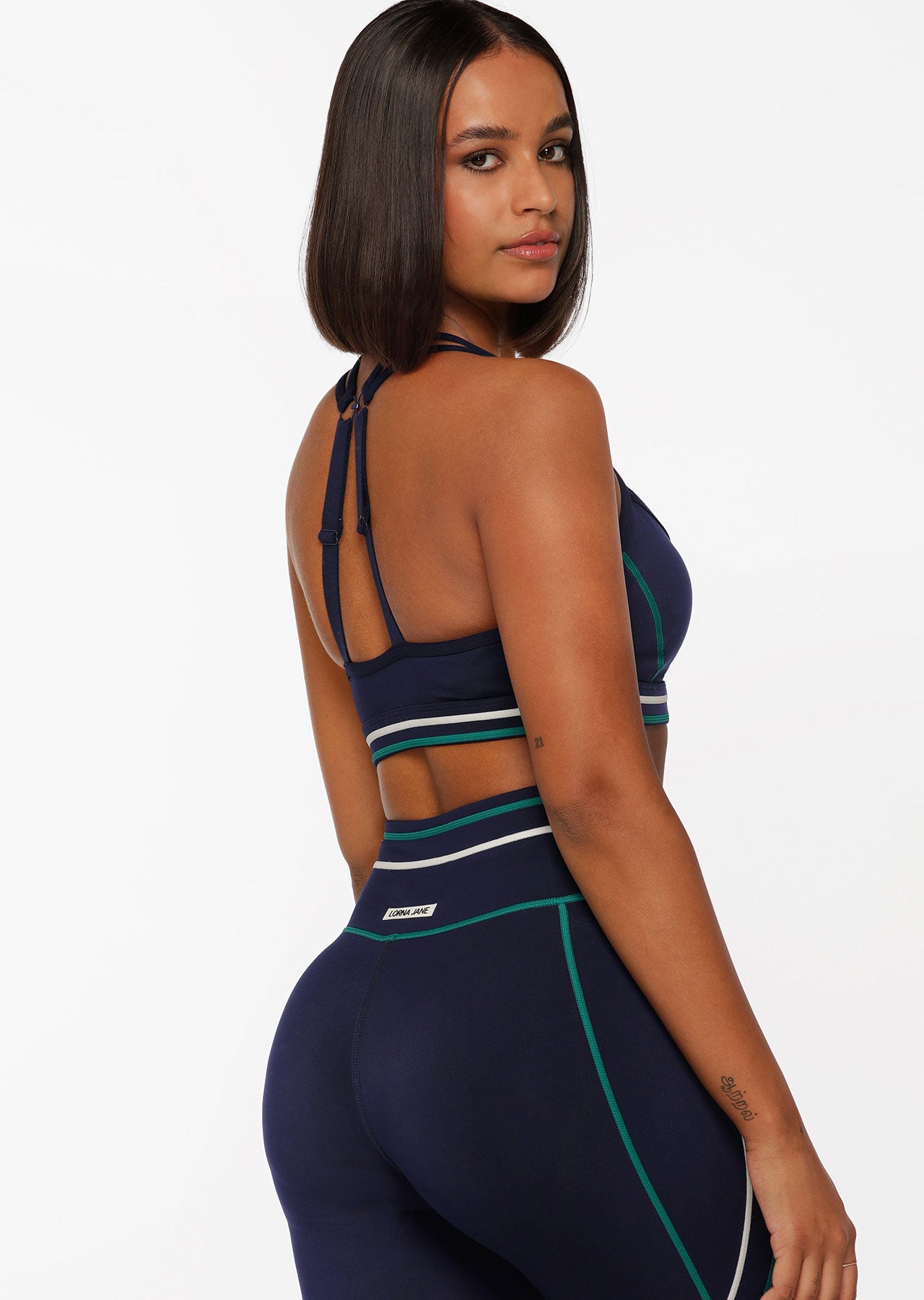 Lorna Jane Home Run Sports Bra - French Navy
