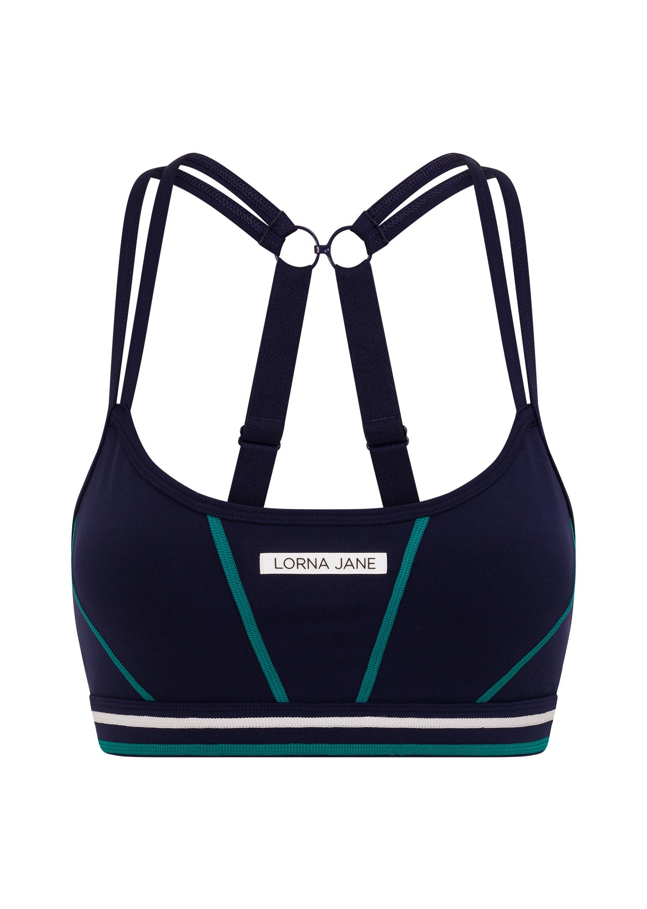 Lorna Jane Home Run Sports Bra - French Navy