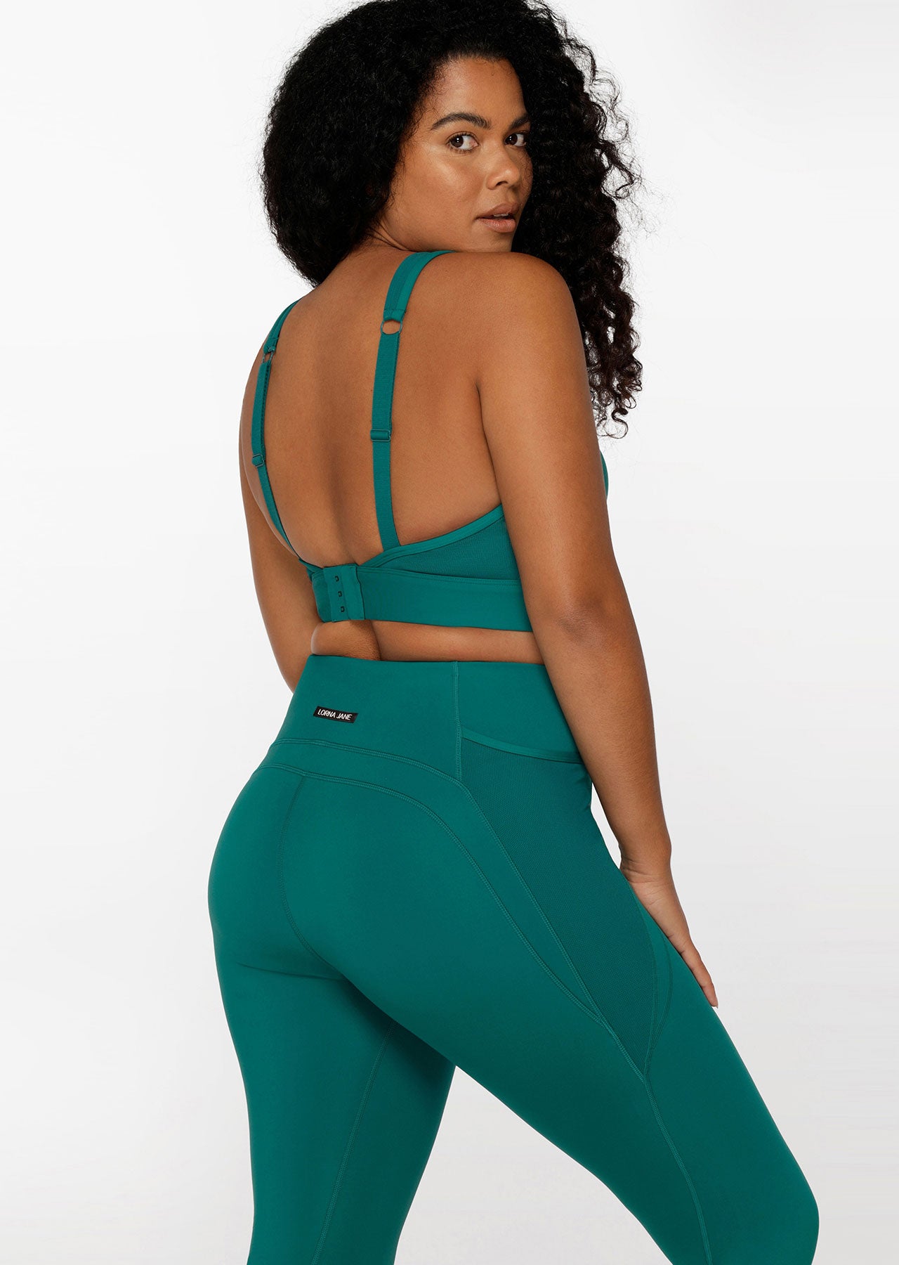 Lorna Jane Train Hard Ultimate Support Sports Bra - Dark Teal