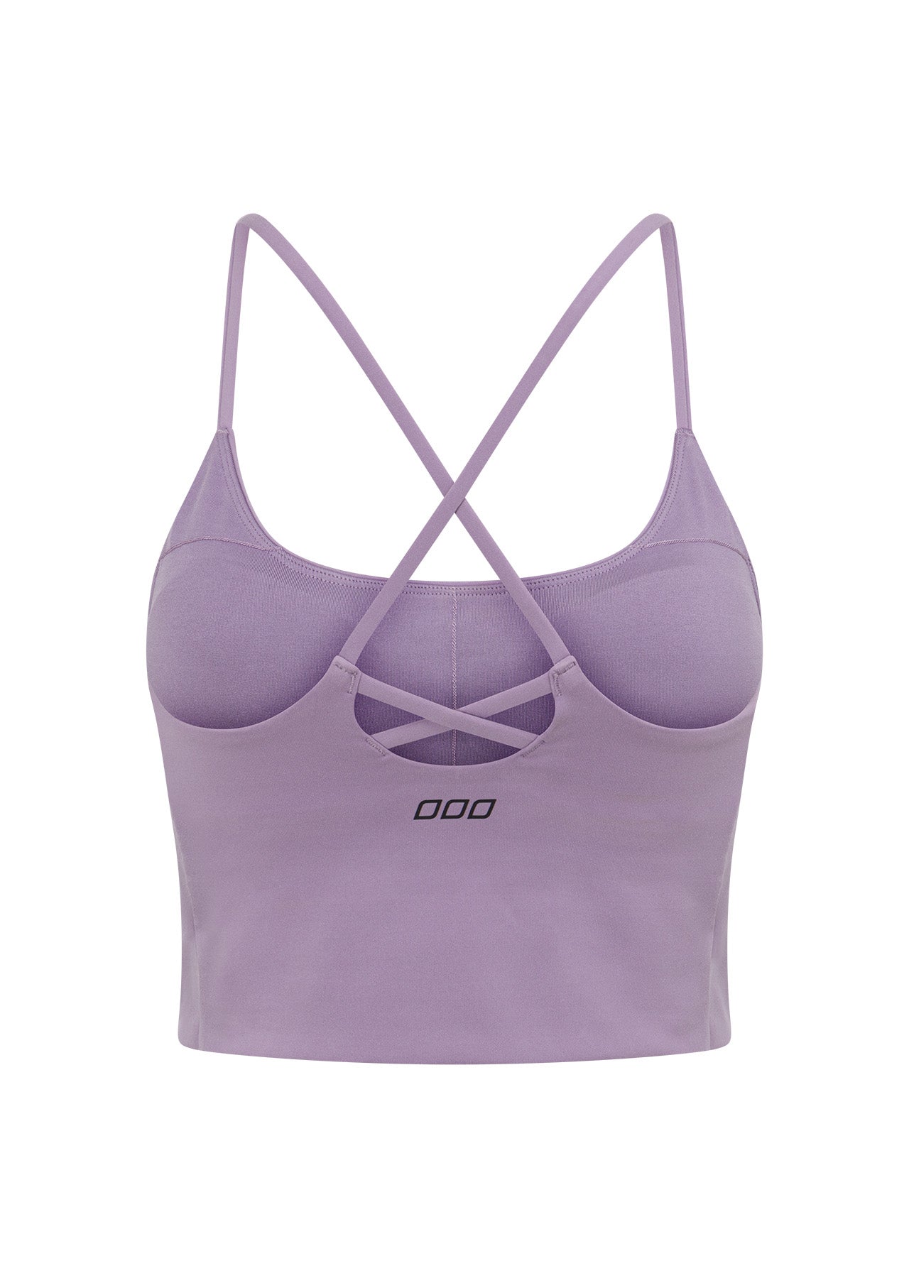 Lorna Jane Campus Classic Cropped Bra Tank Combo - Dusted Violet