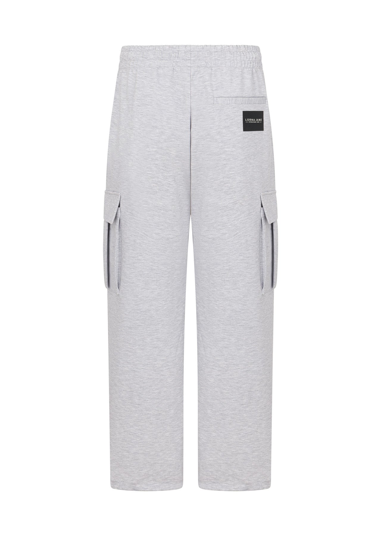 Lorna Jane Off Duty Cargo Pants - Grey Marl