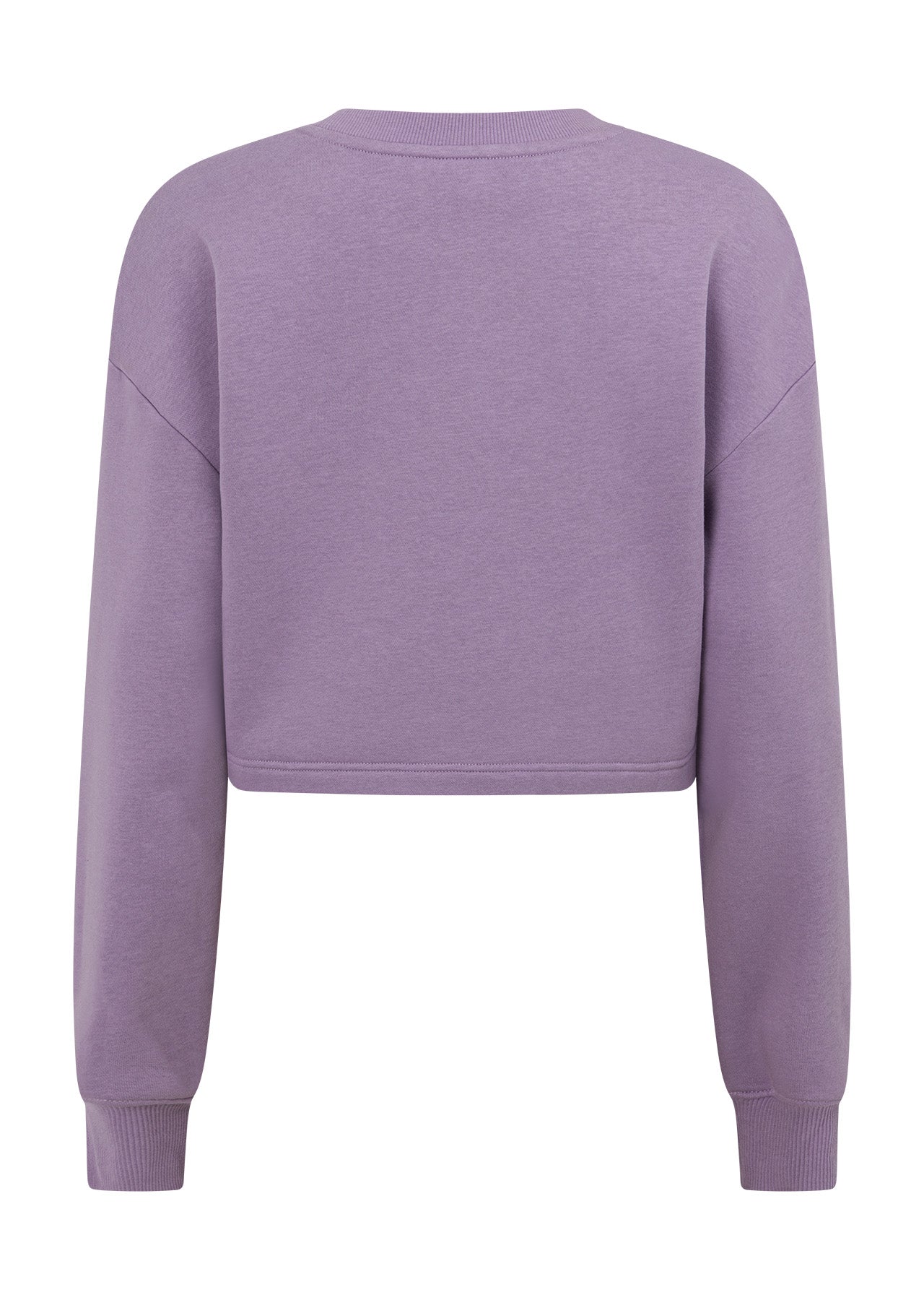 Lorna Jane Classic Cropped Sweat - Dusted Violet