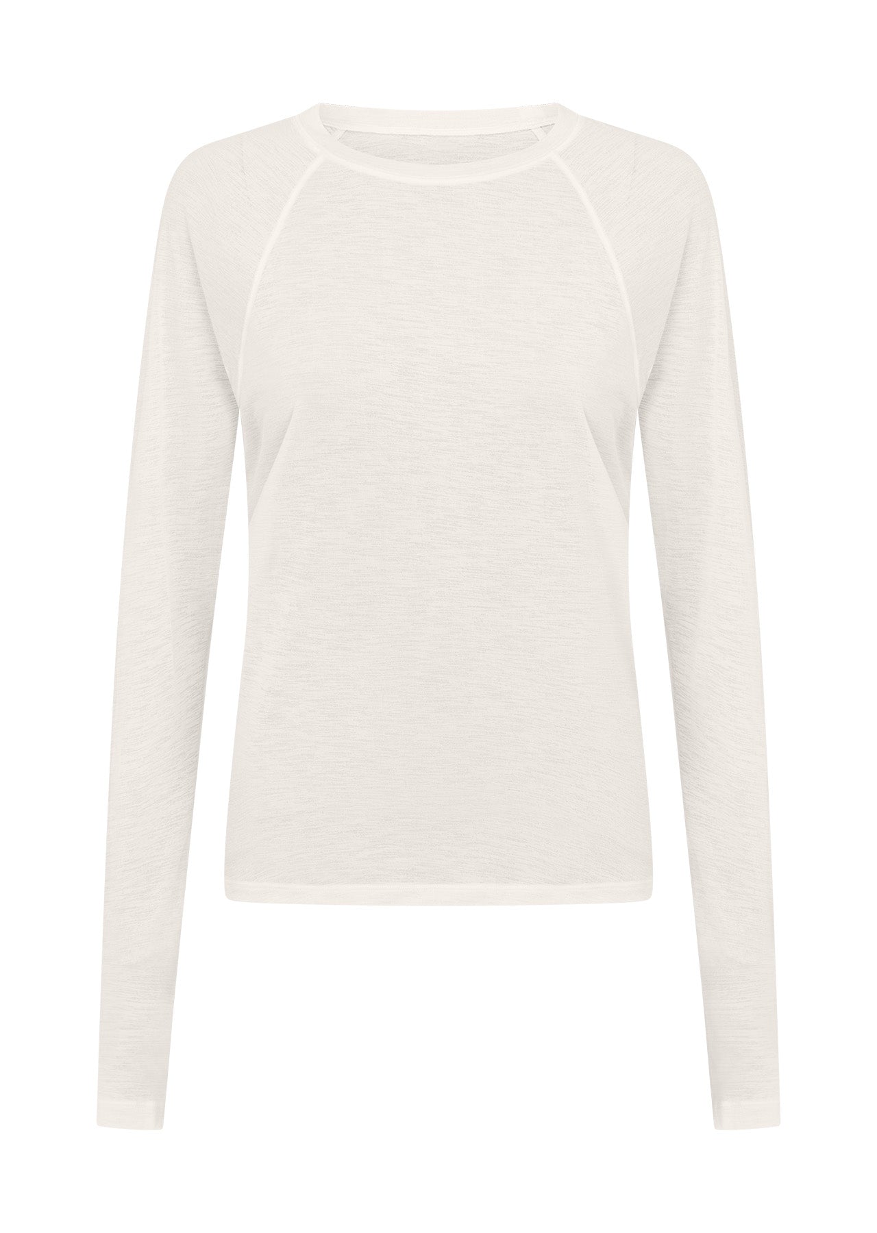Lorna Jane On The Run Long Sleeve Top - Porcelain