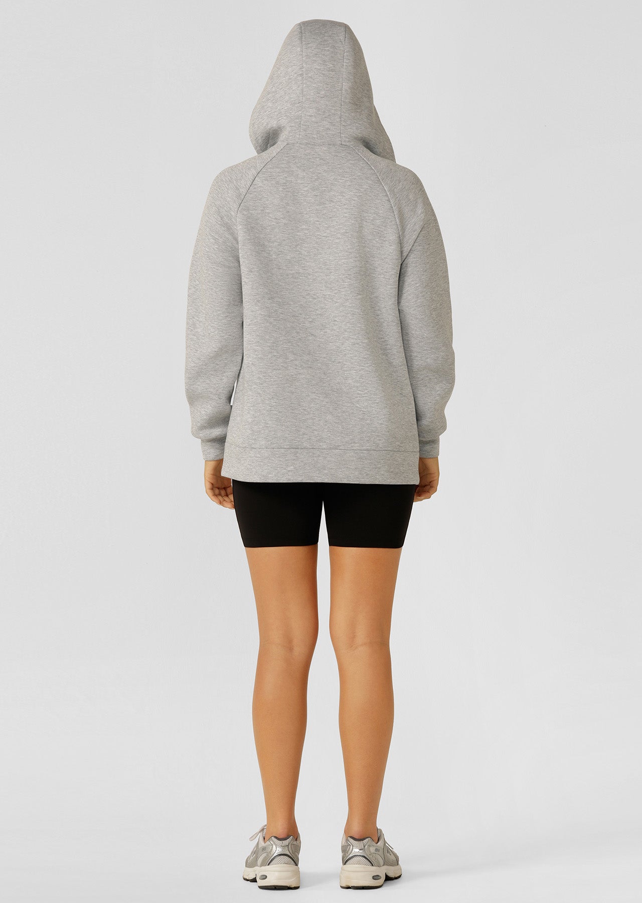 Lorna Jane Heritage Spacer Hoodie - Grey Marl