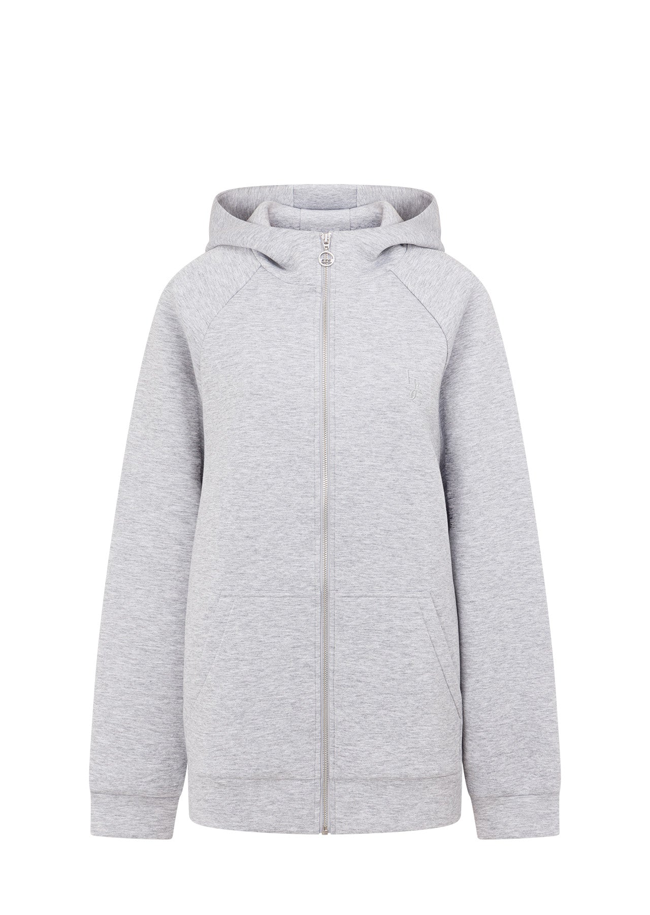 Lorna Jane Heritage Spacer Hoodie - Grey Marl