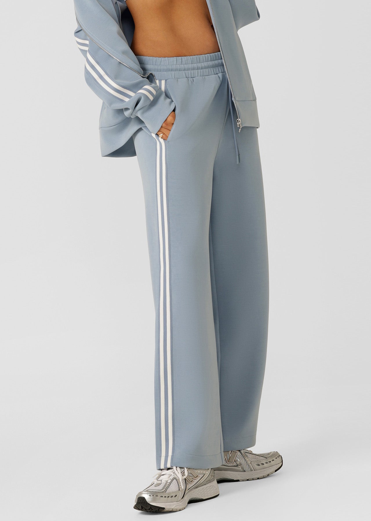 Lorna Jane Sidelines Spacer Track Pants - Glacier Blue