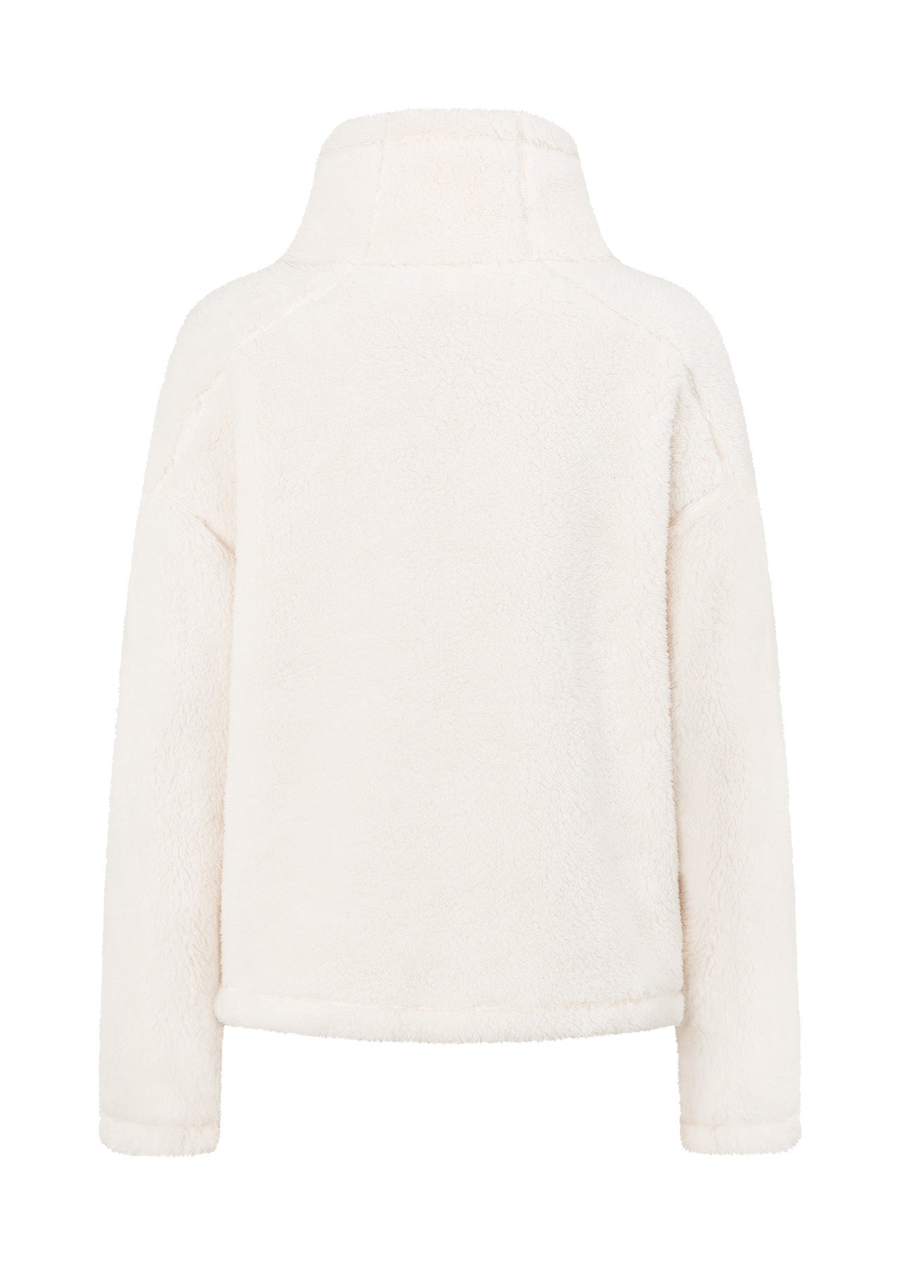 Lorna Jane Everyday Teddy Quarter Zip Sweat - Cream