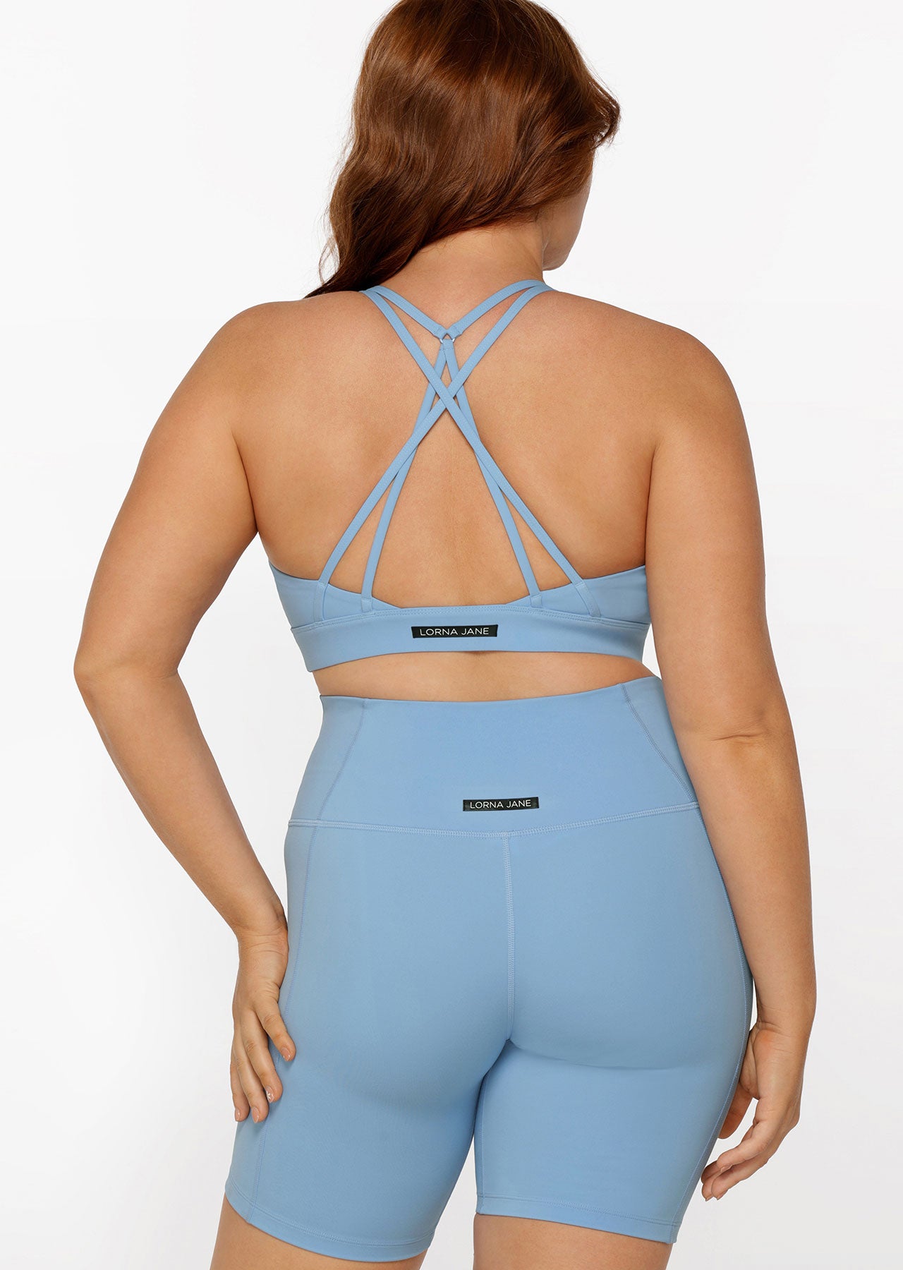 Lorna Jane Down Time Sports Bra - Moontide