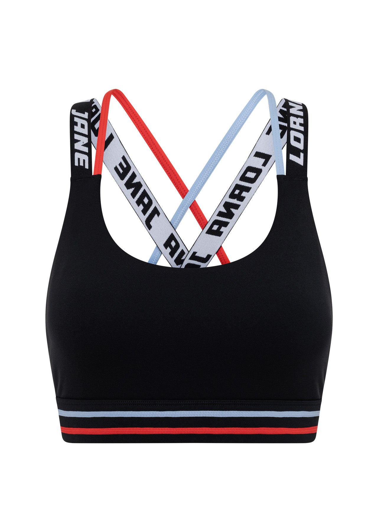 Lorna Jane Fast Track Sports Bra - Black Multi