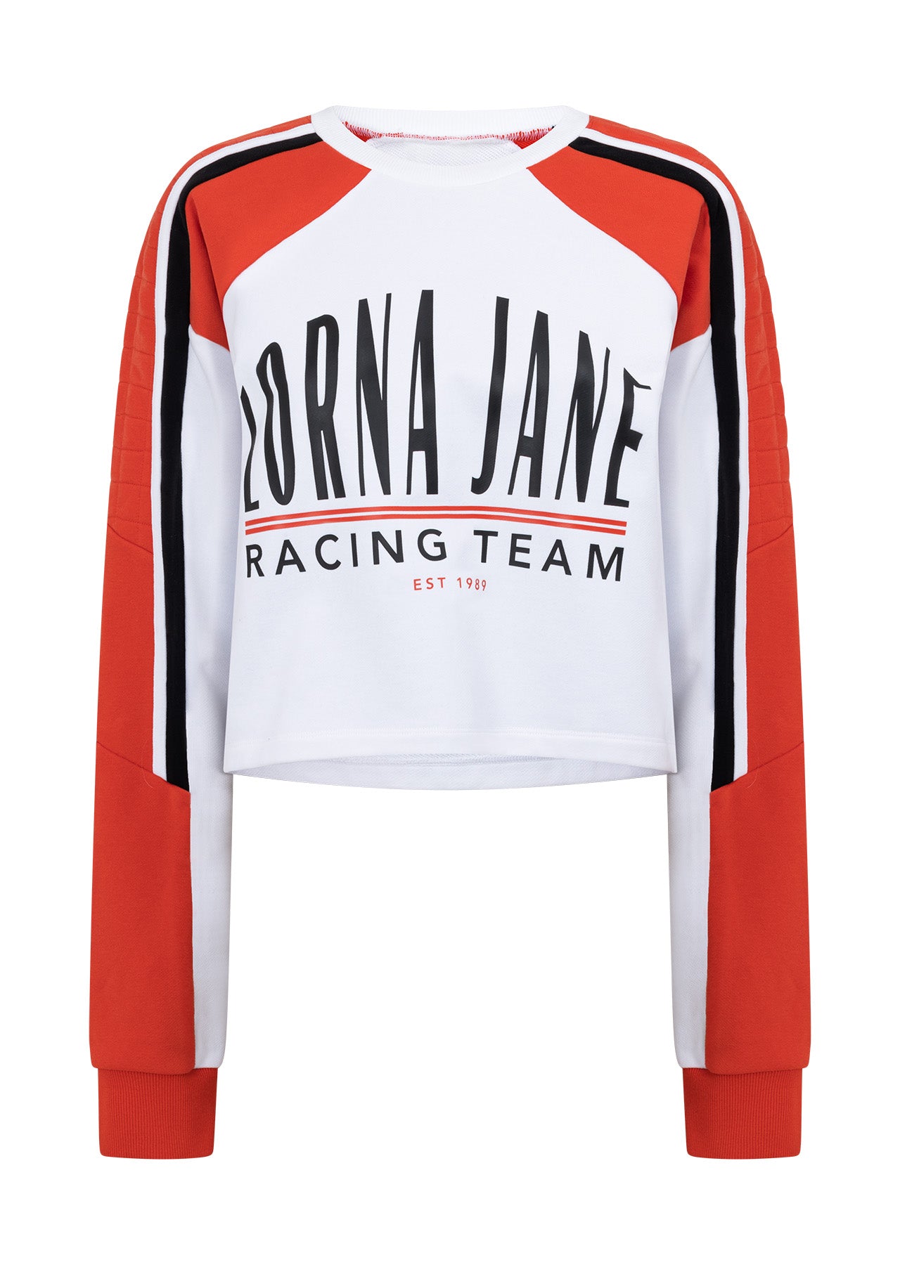 Lorna Jane Sprinter Terry Sweat - White Multi