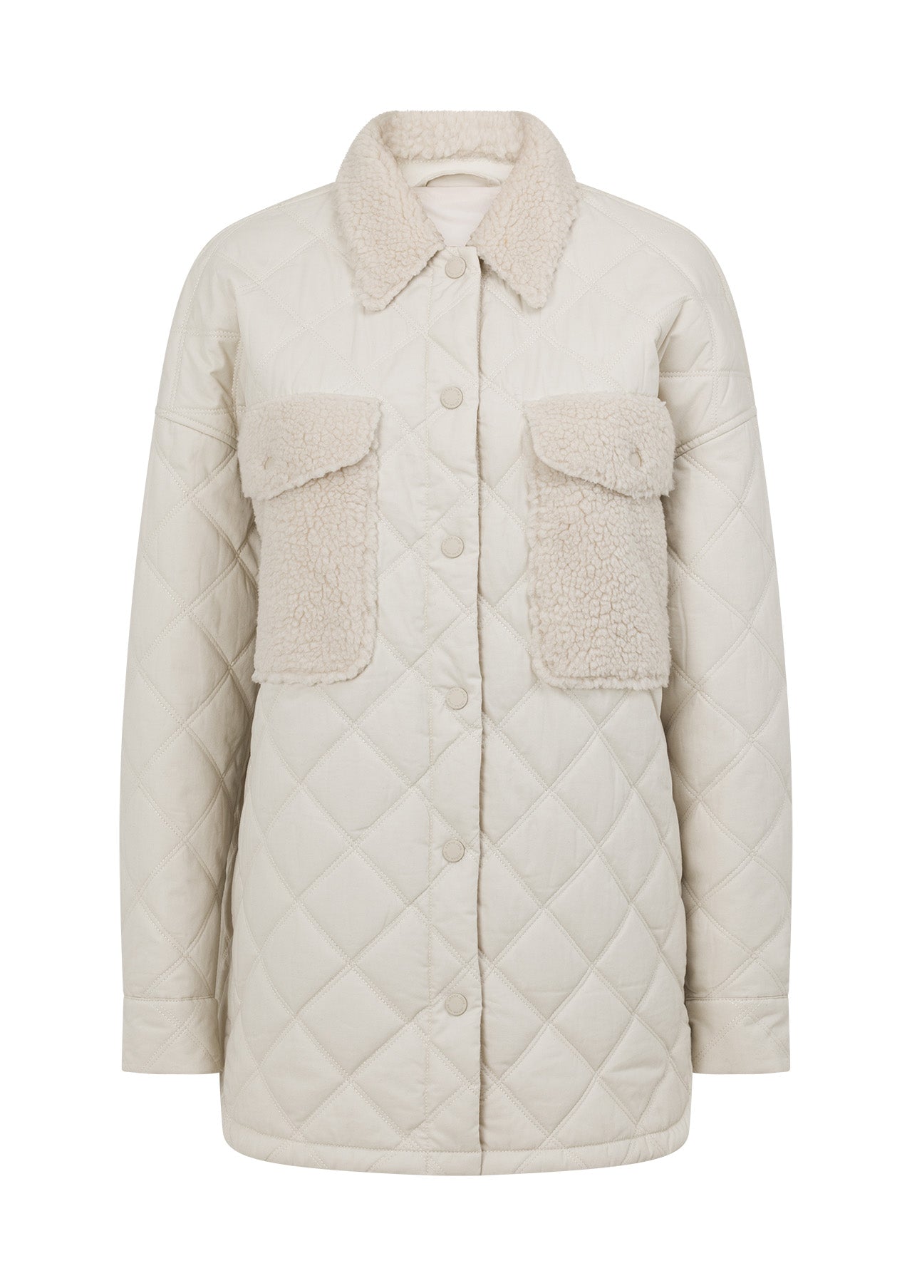 Lorna Jane Championship Shacket - Ivory