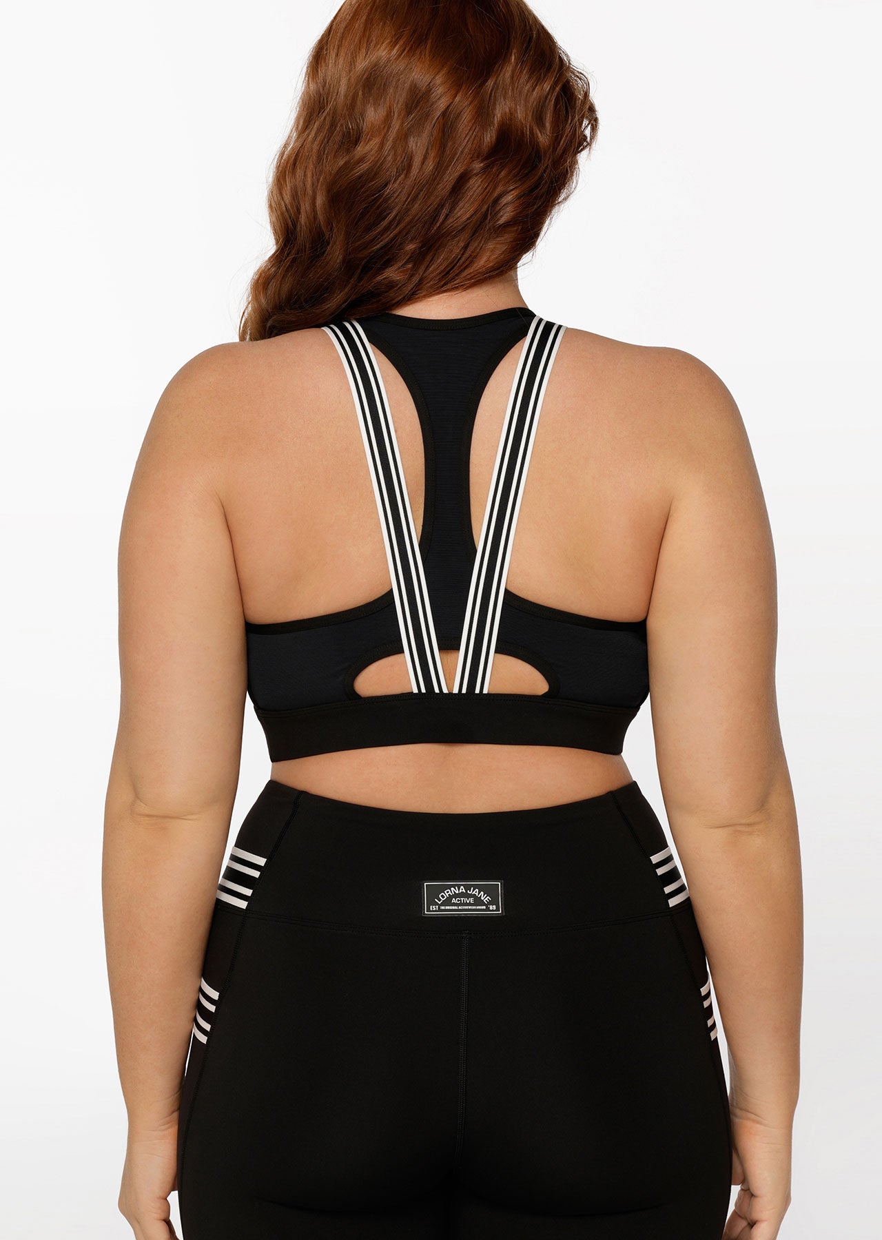 Lorna Jane Swift Heritage Sports Bra - Black