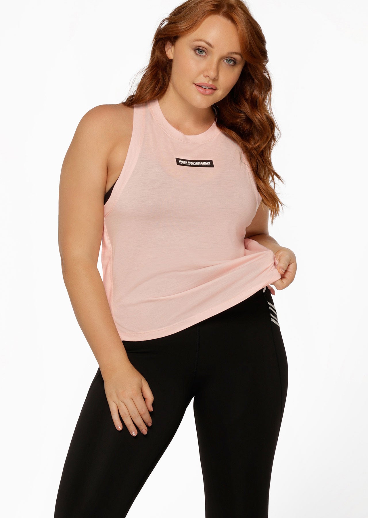 Lorna Jane Play On Active Tank - Blushed Pink