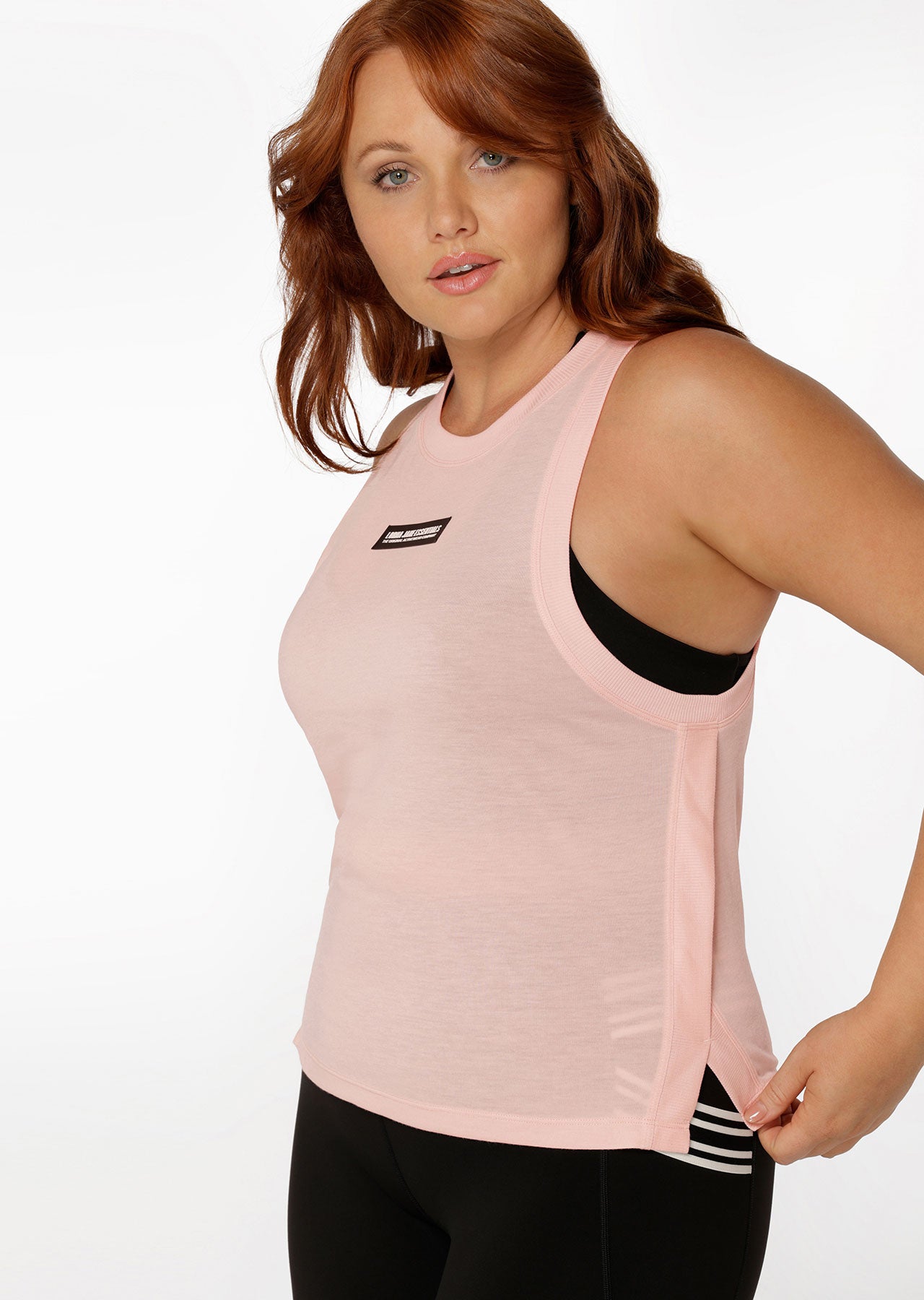 Lorna Jane Play On Active Tank - Blushed Pink
