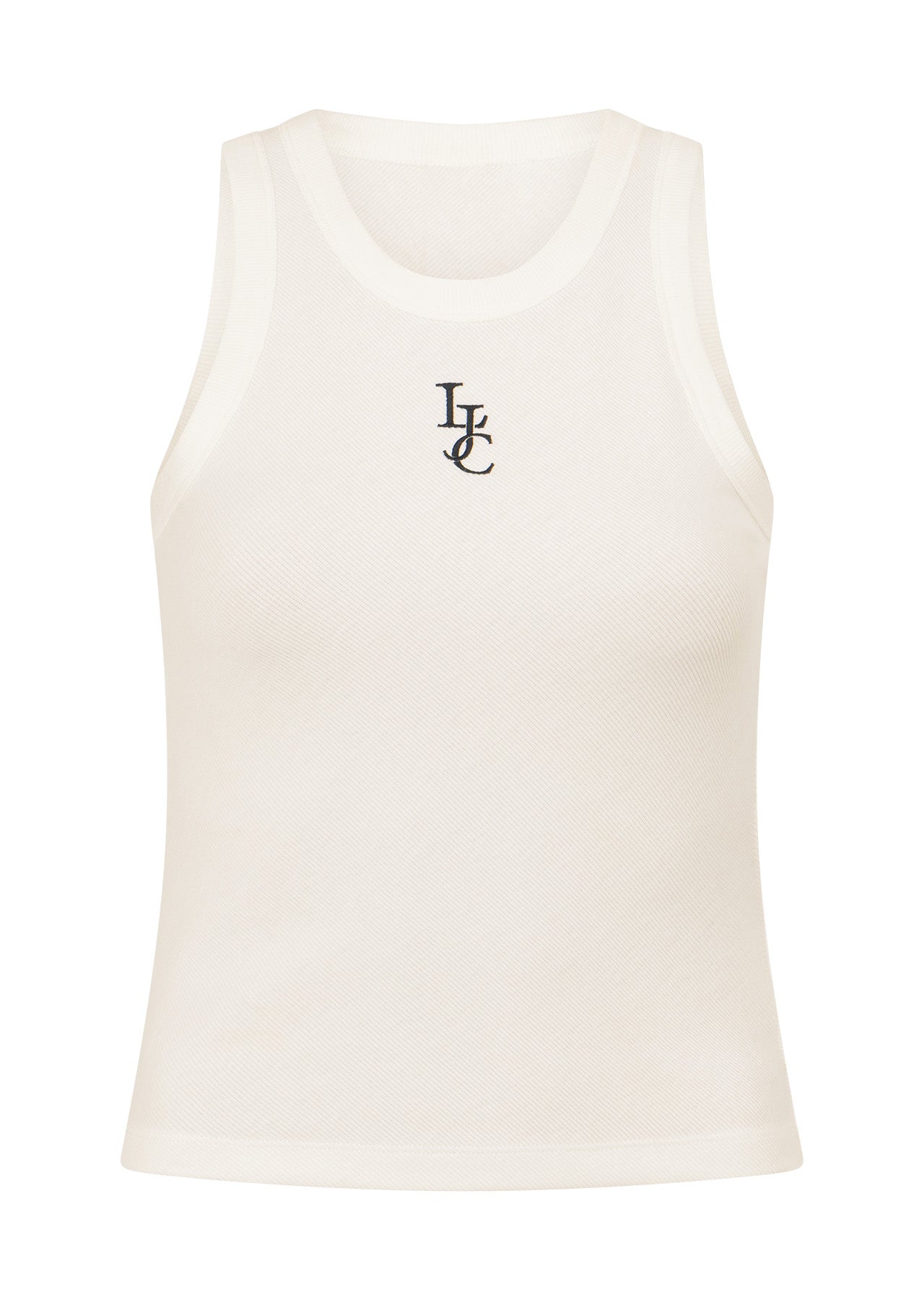 Lorna Jane Classic LJC Rib Tank - Porcelain