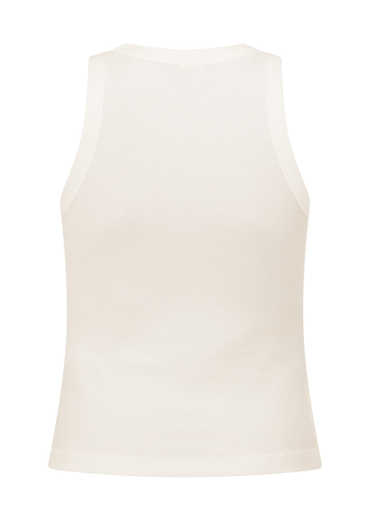 Lorna Jane Classic LJC Rib Tank - Porcelain