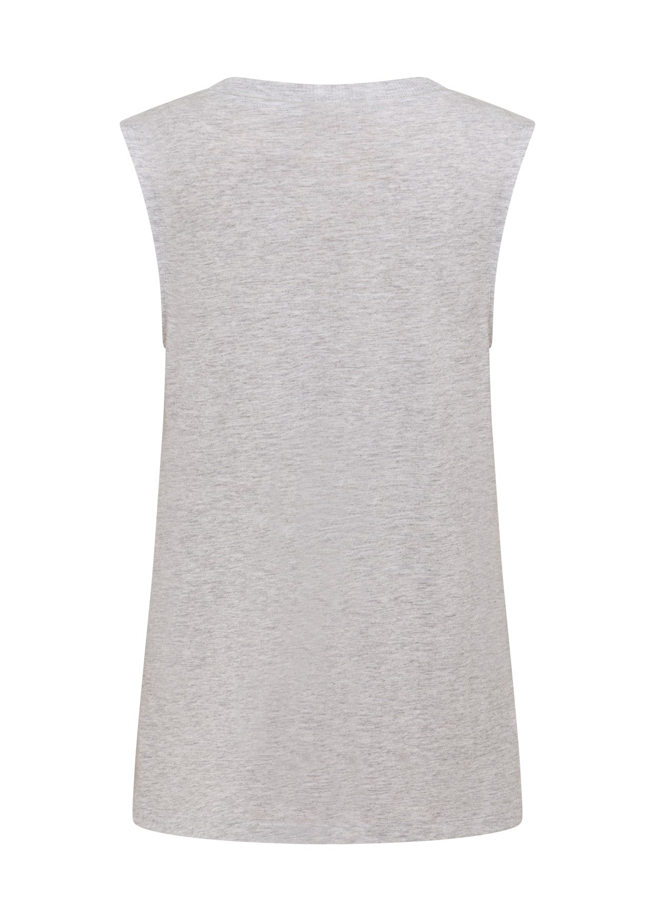 Lorna Jane Lotus Limited Edition Muscle Tank - Light Grey Marl
