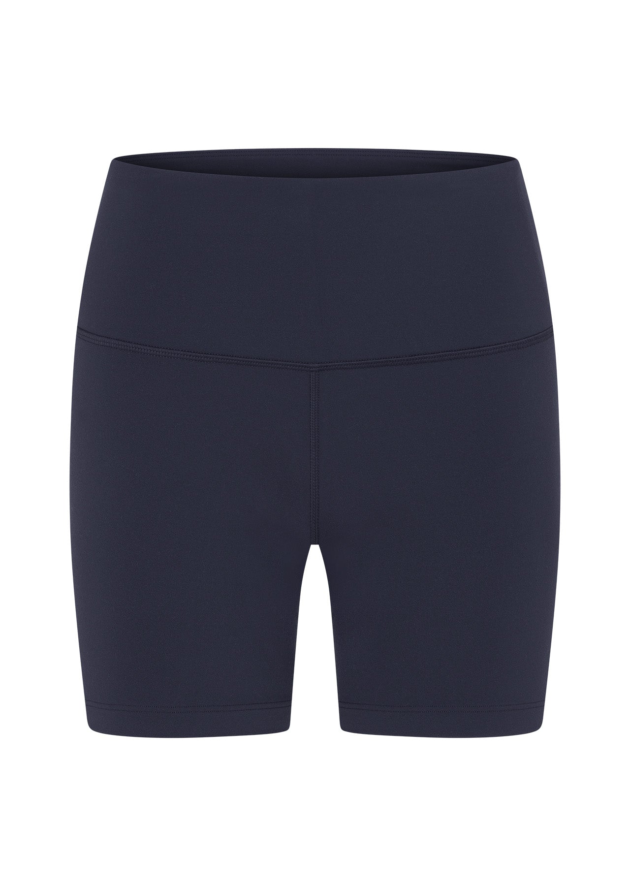 Lorna Jane Lotus Limited Edition No Chafe 12cm Bike Shorts - Ash Blue