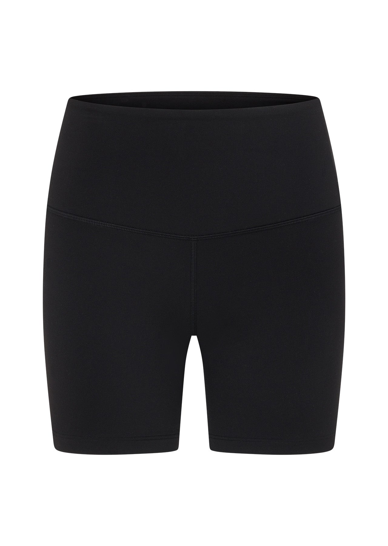 Lorna Jane Lotus Limited Edition No Chafe 12cm Bike Shorts - Black