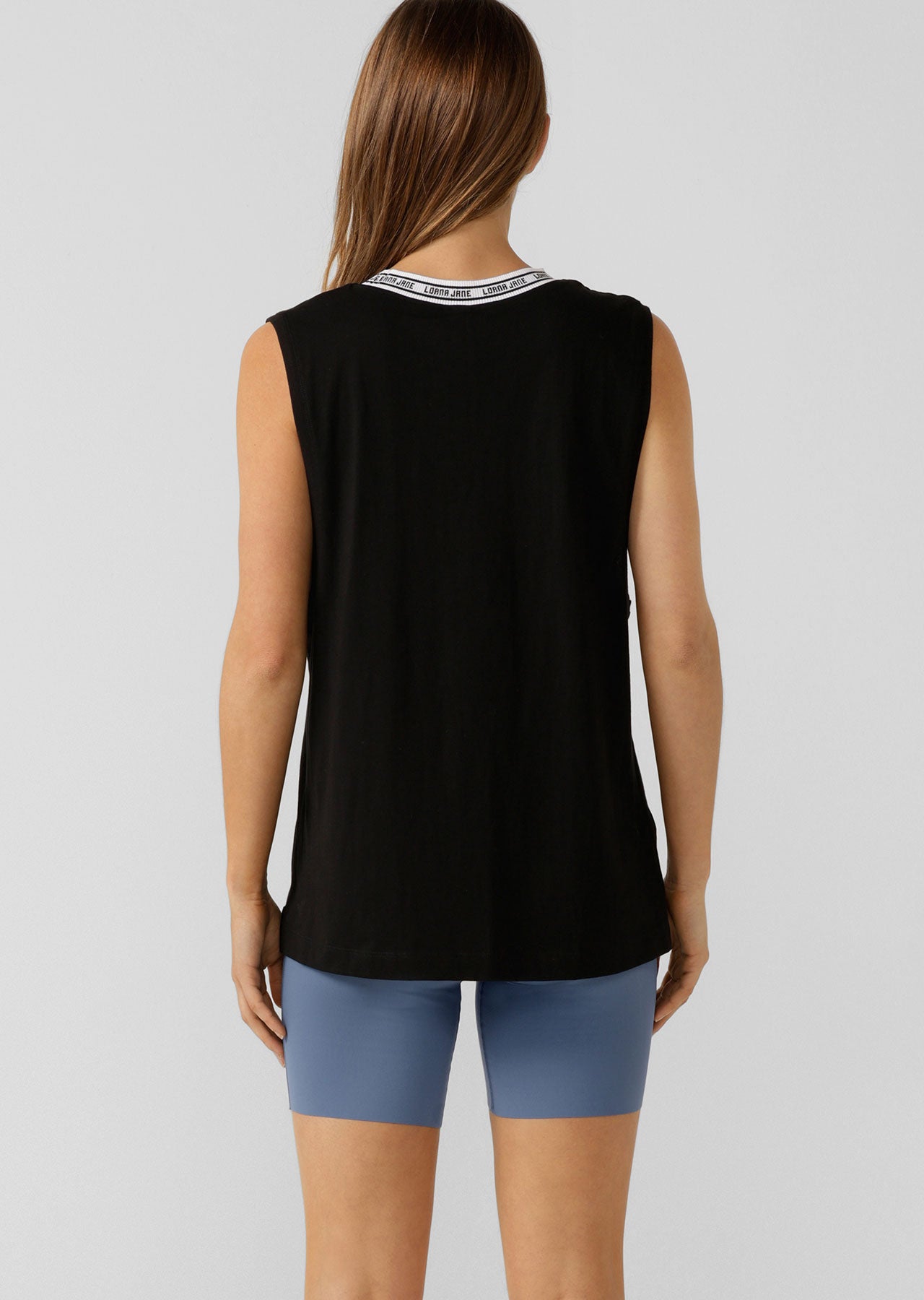Lorna Jane Serene Muscle Tank - Black
