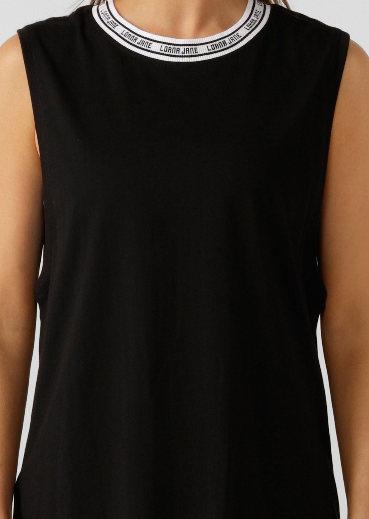 Lorna Jane Serene Muscle Tank - Black