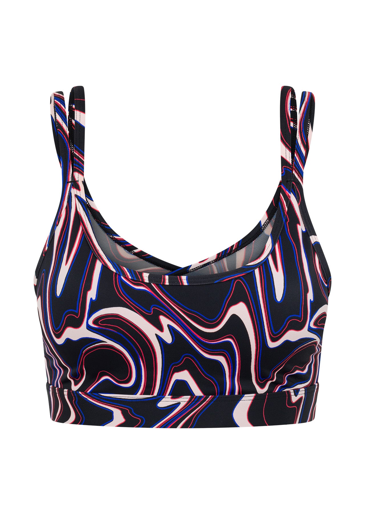 Lorna Jane Meta Luminous Sports Bra - Aurora Print